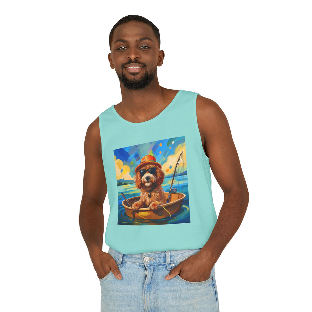 Doodle Fishing Tank Top