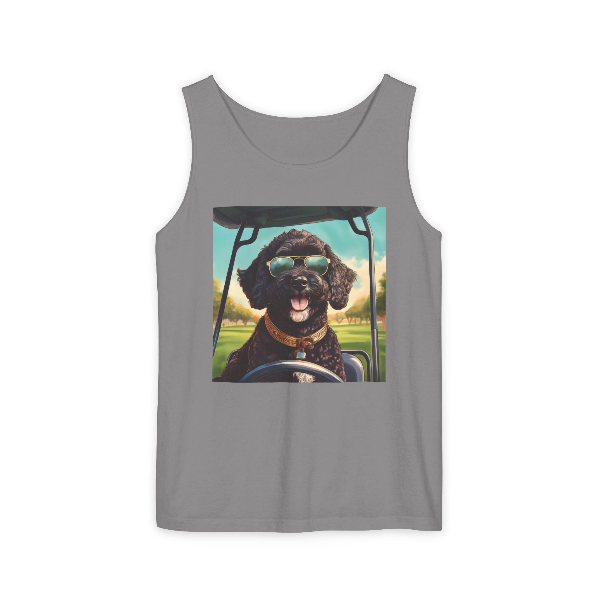 Doodle Golf Cart Tank Top