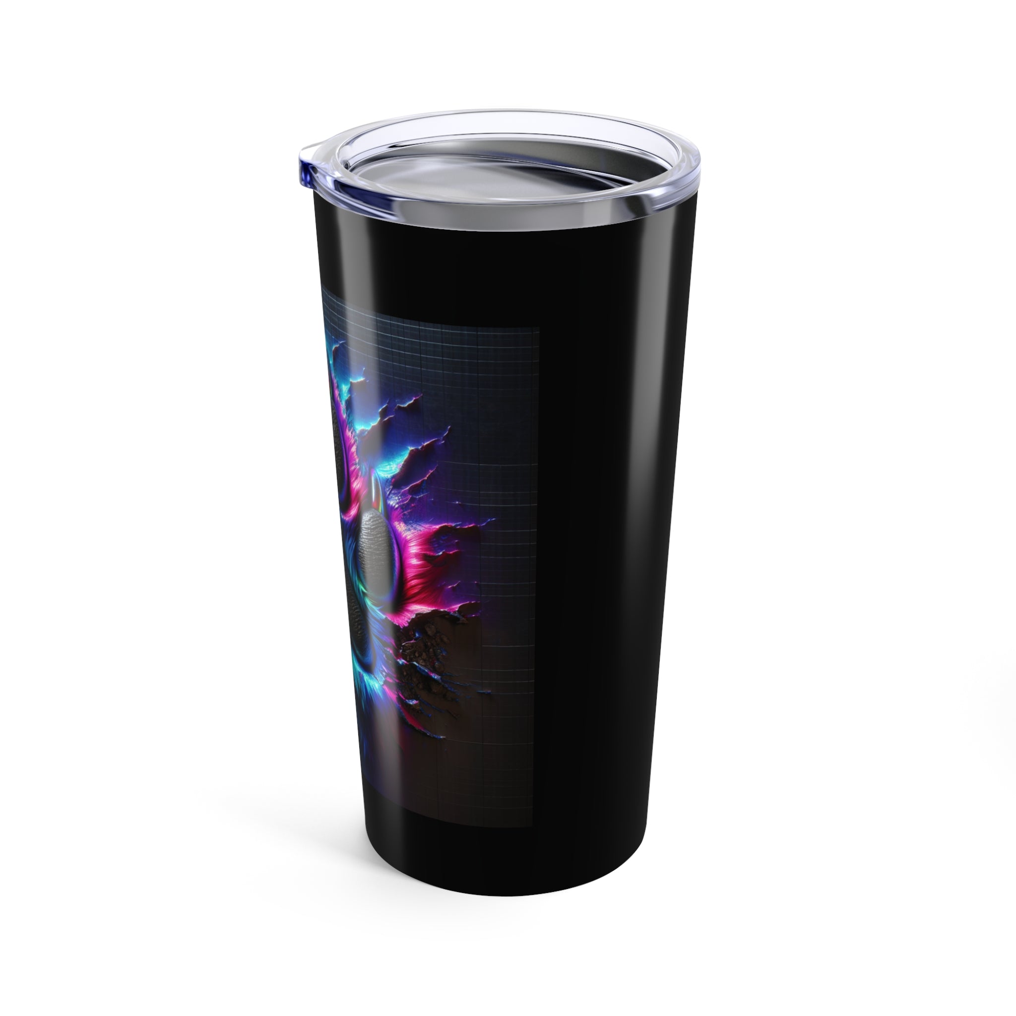Electric Rainbow Paw Tumbler 20oz