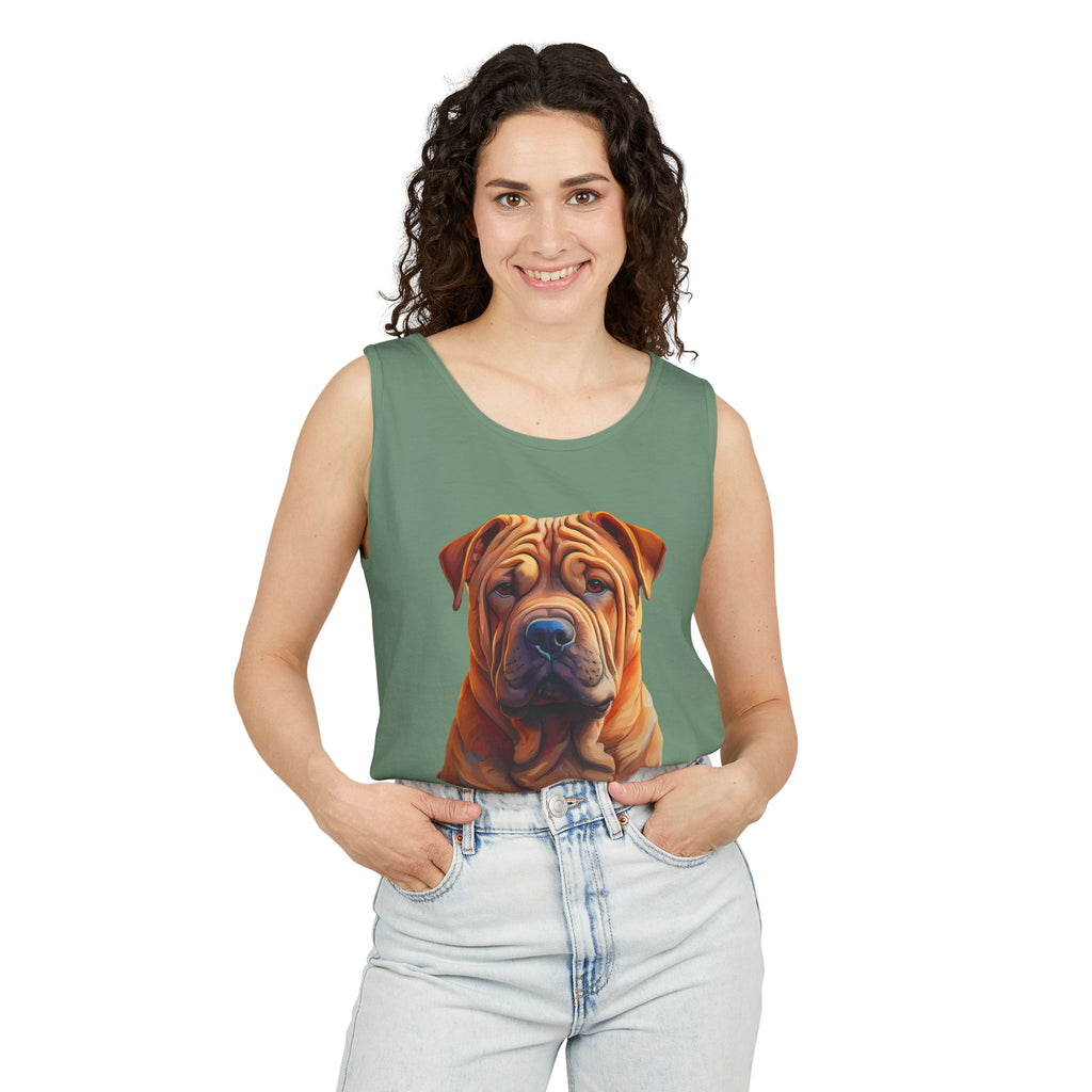 Shar Pei Unisex Tank Top