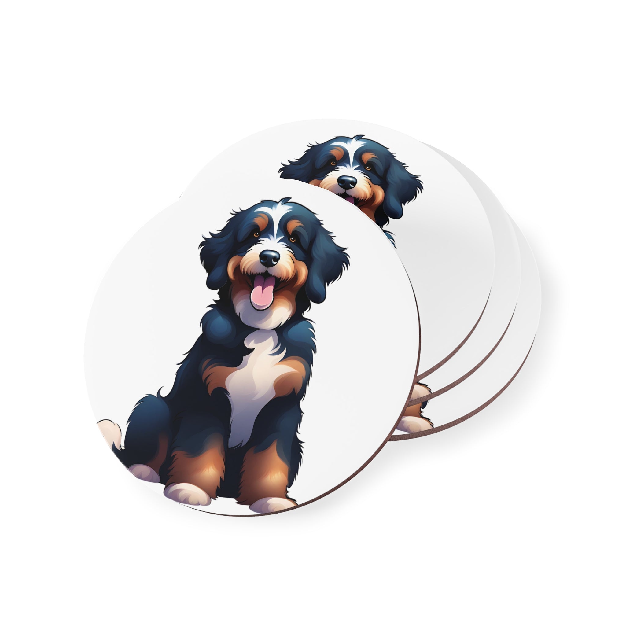 Bernedoodle Coasters