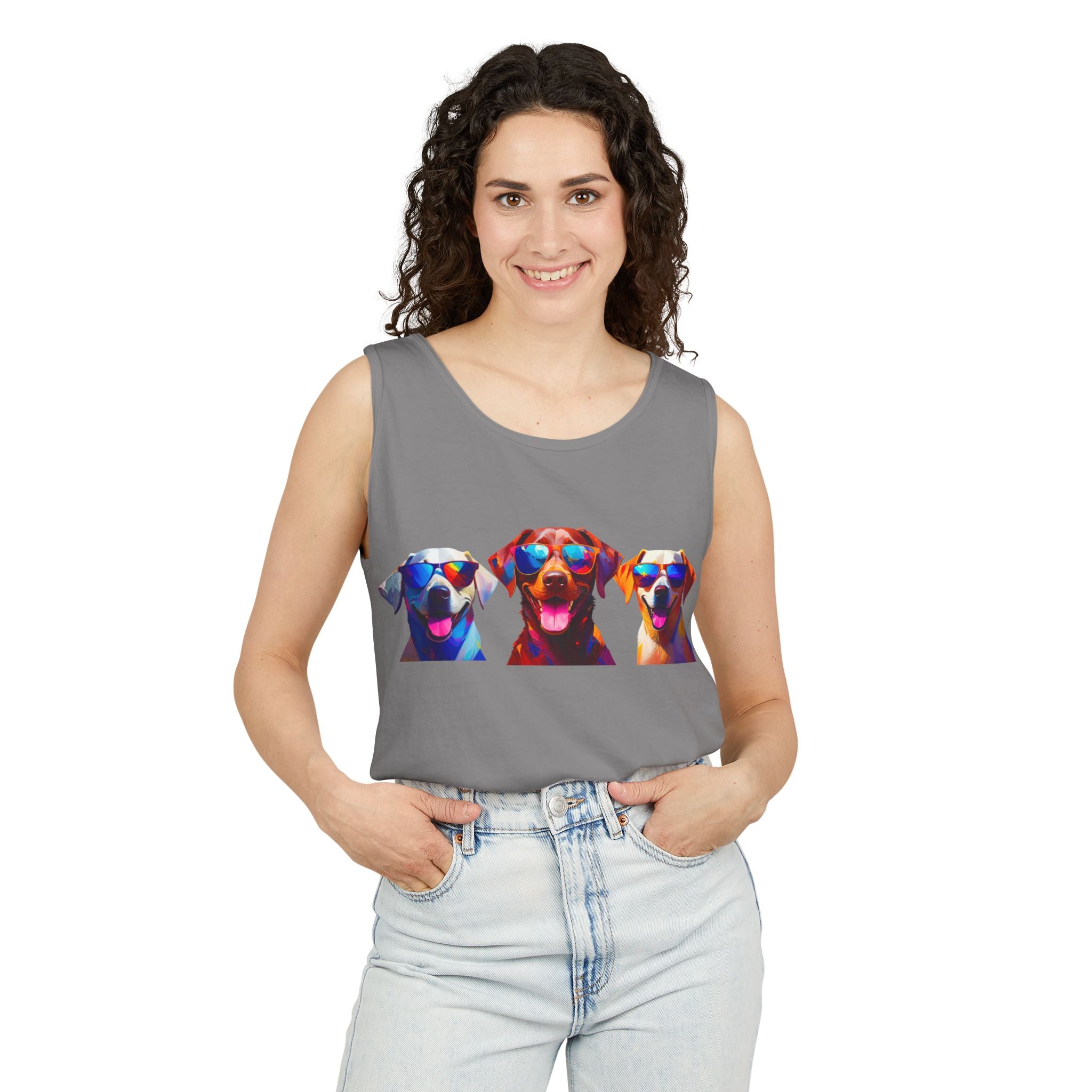 3 Labs Sunglasses Tank Top