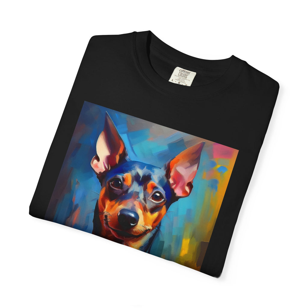 Miniature Pinscher Unisex Garment-Dyed T-shirt