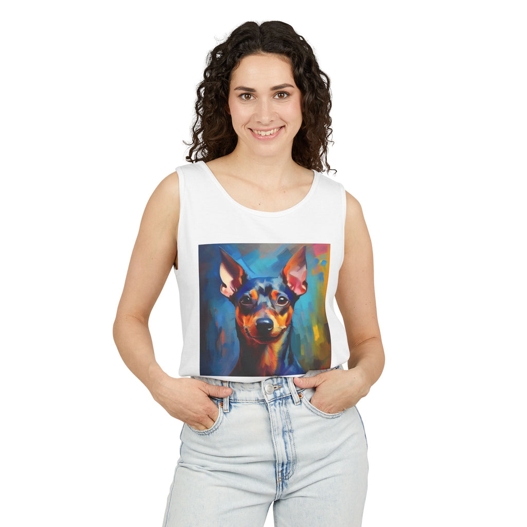 Miniature Pinscher Unisex Tank Top