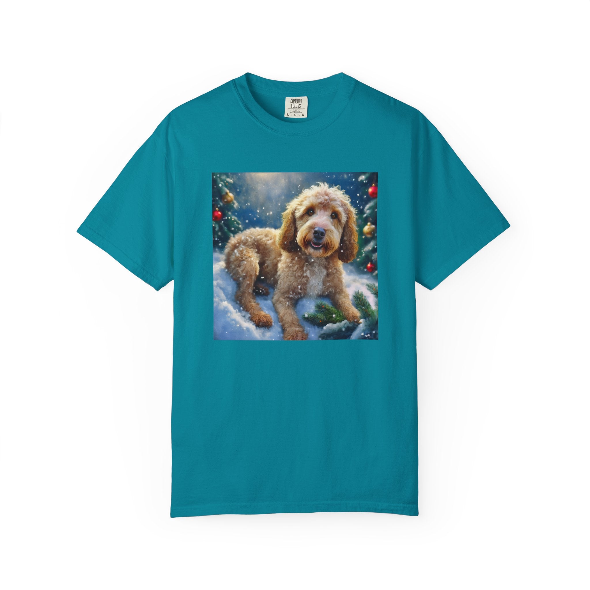 Doodle Holiday Unisex Garment-Dyed T-shirt