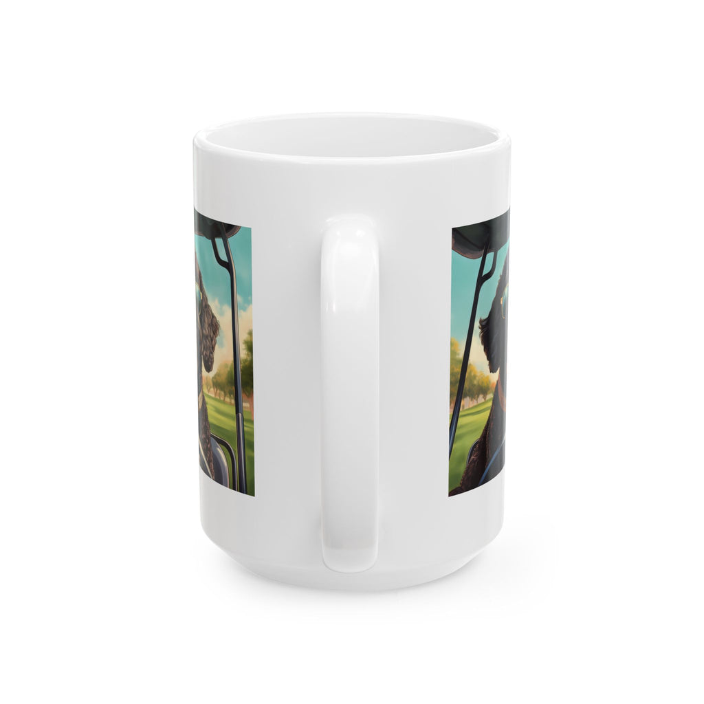 Doodle Golf Cart Ceramic Mug, (11oz, 15oz)