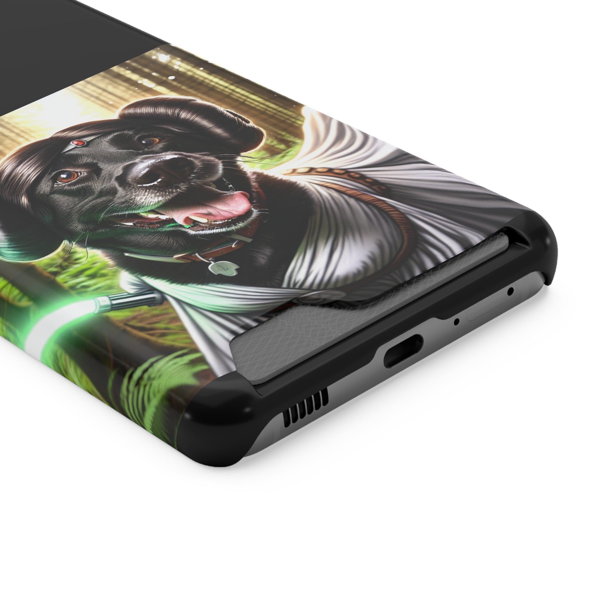 Galaxy Princess Phone Case with Card Holder
