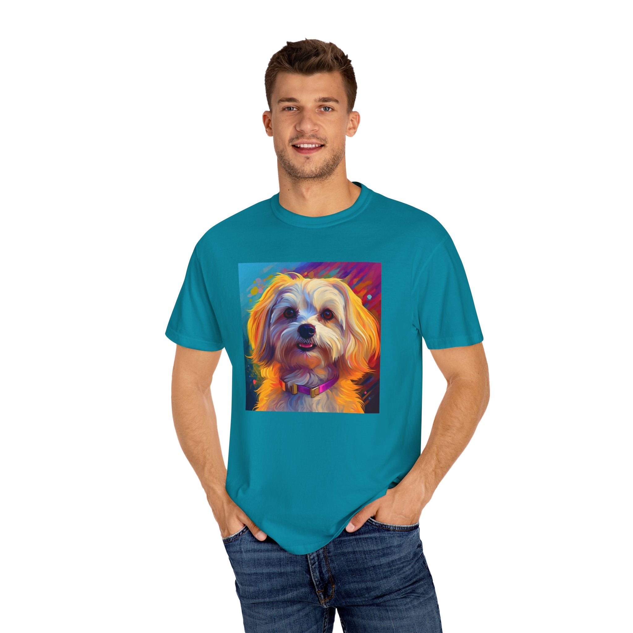 Havanese Unisex Garment-Dyed T-shirt