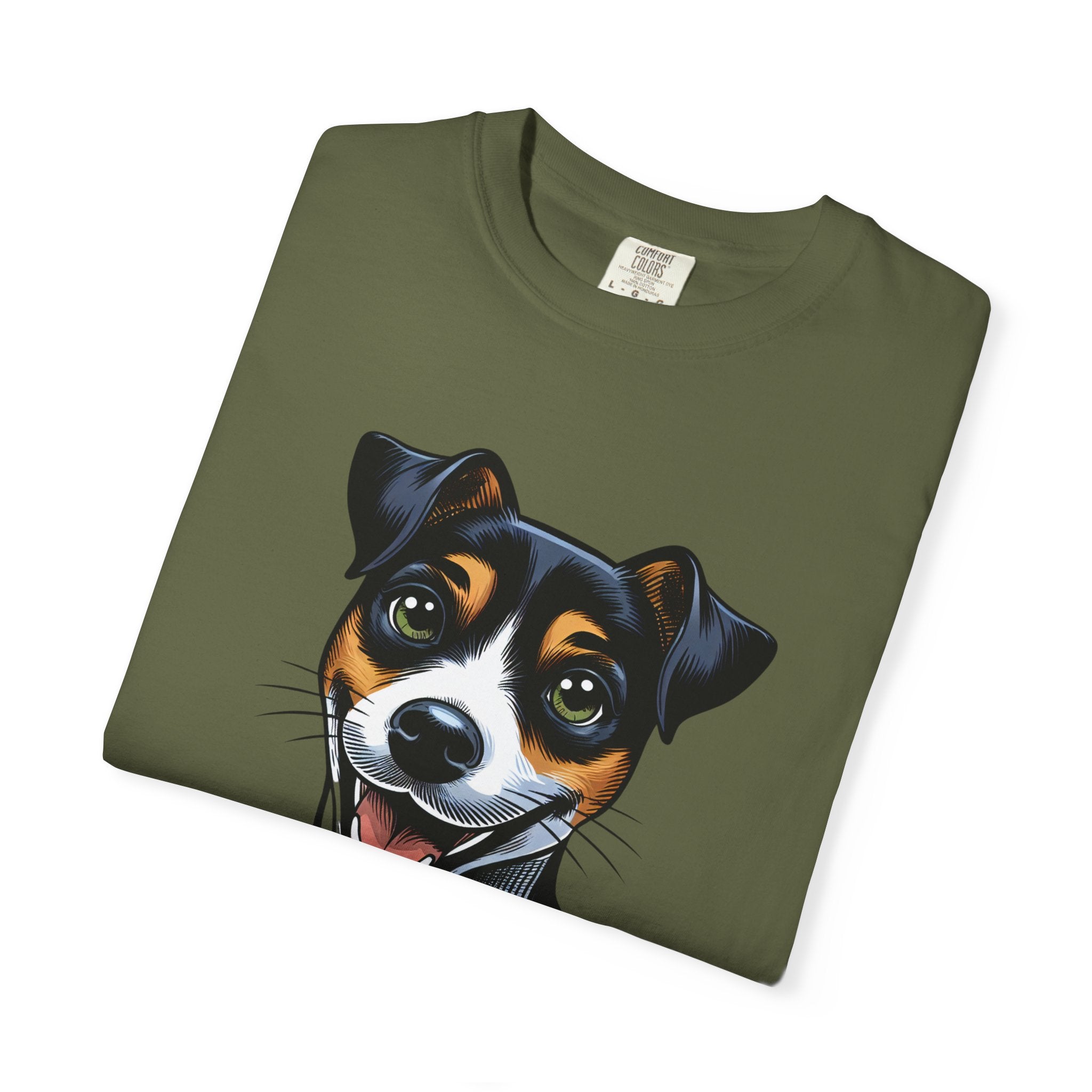 Jack Russel Unisex Garment-Dyed T-shirt