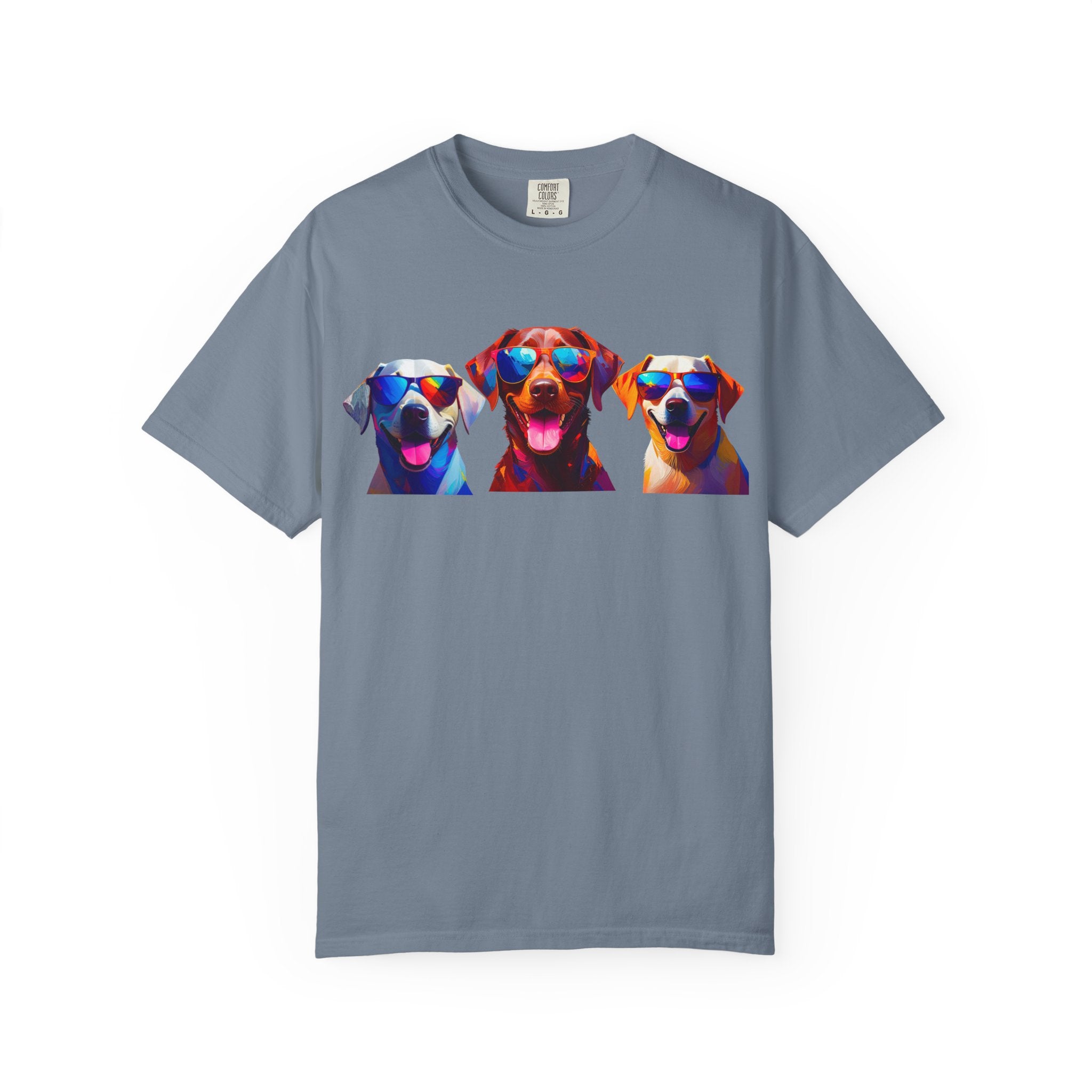 3 Labs Sunglasses Unisex Garment-Dyed T-shirt