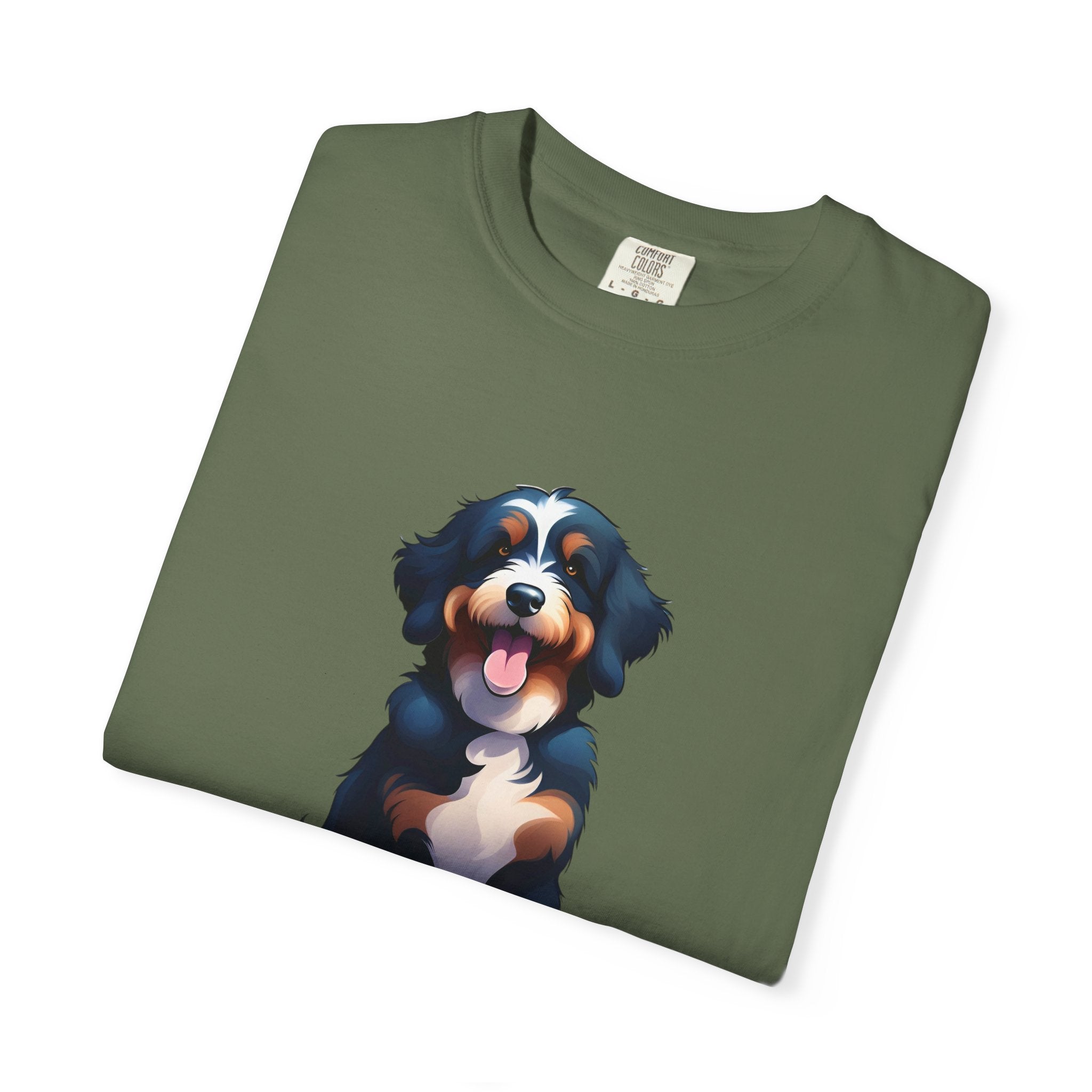 Bernedoodle Unisex Garment-Dyed T-shirt