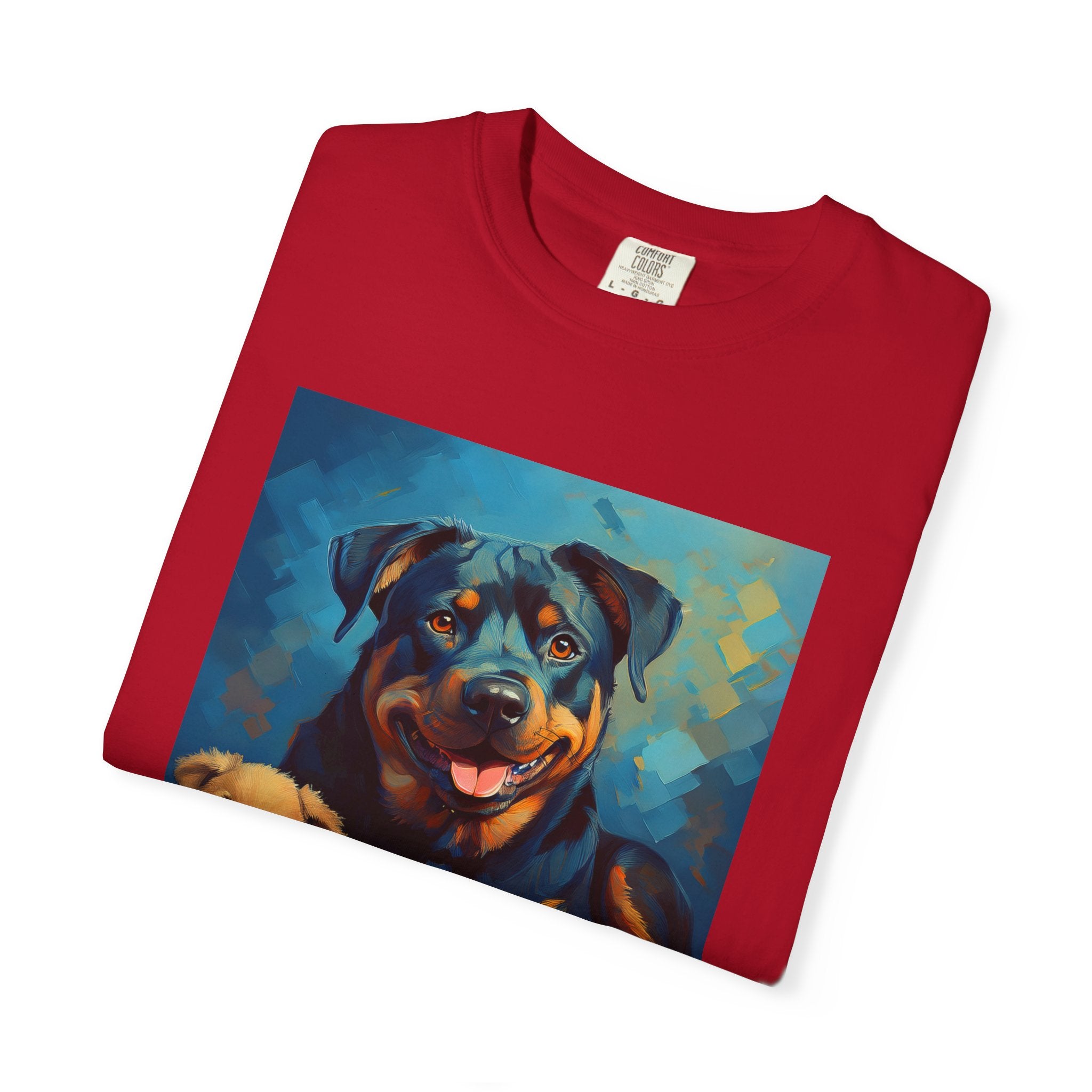 Rottweiler Unisex Garment-Dyed T-shirt
