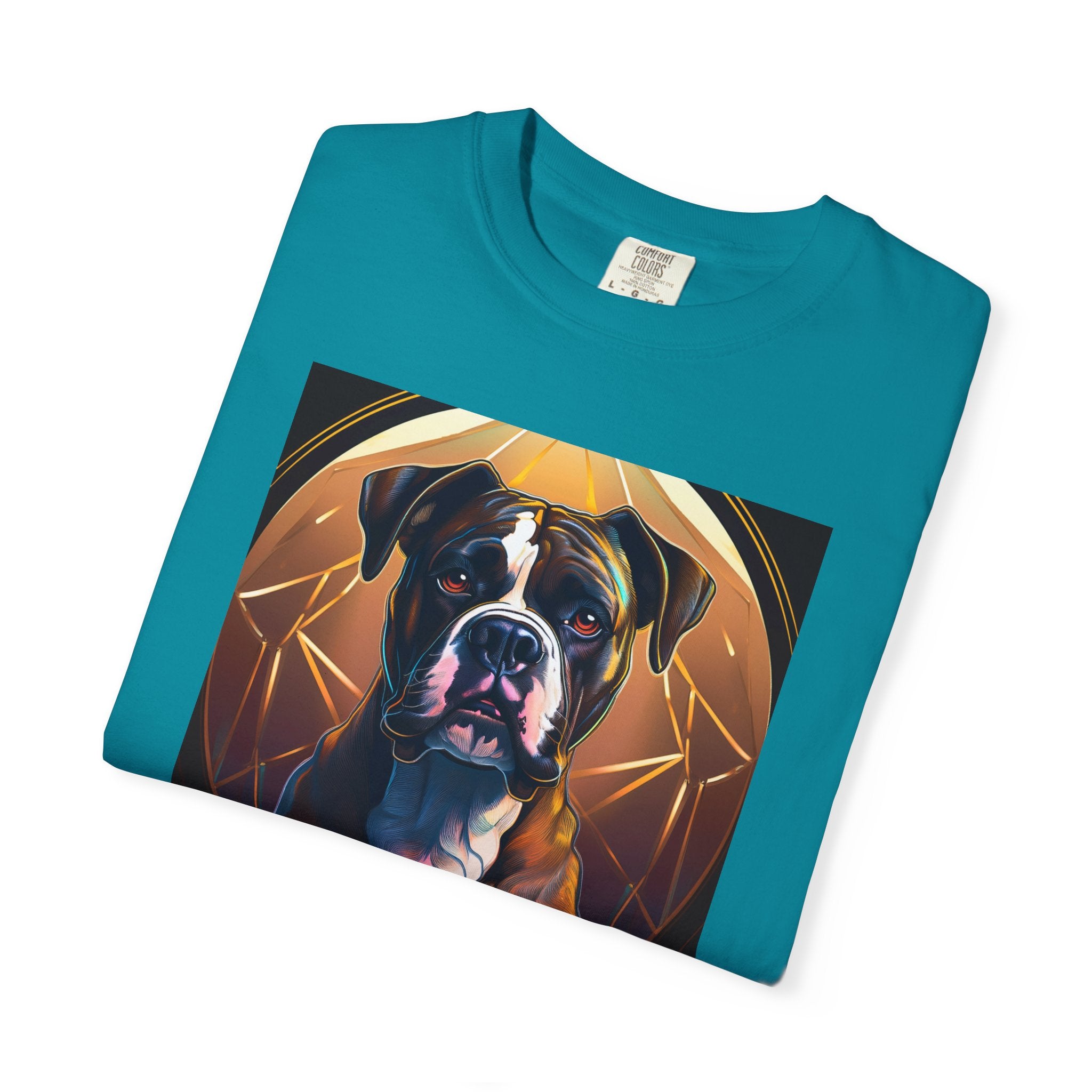 Brindle Gold Boxer Unisex Garment-Dyed T-shirt