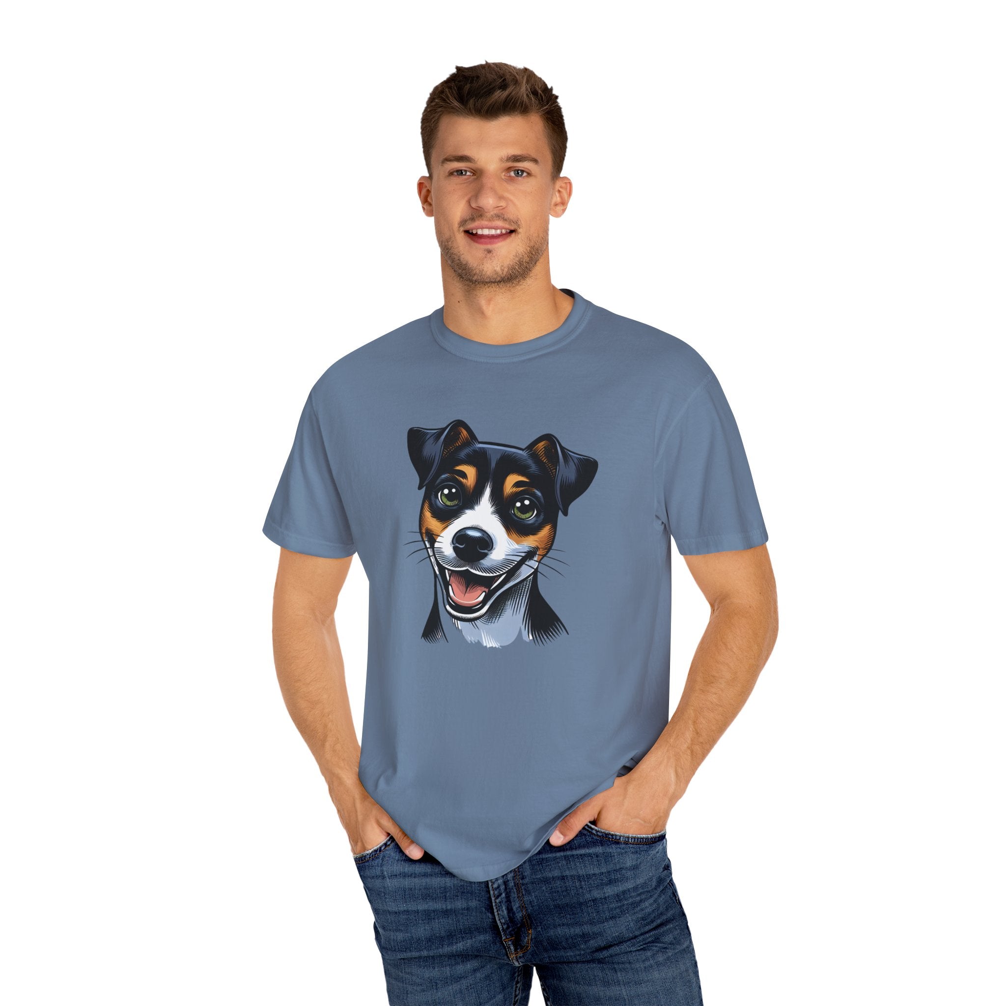 Jack Russel Unisex Garment-Dyed T-shirt