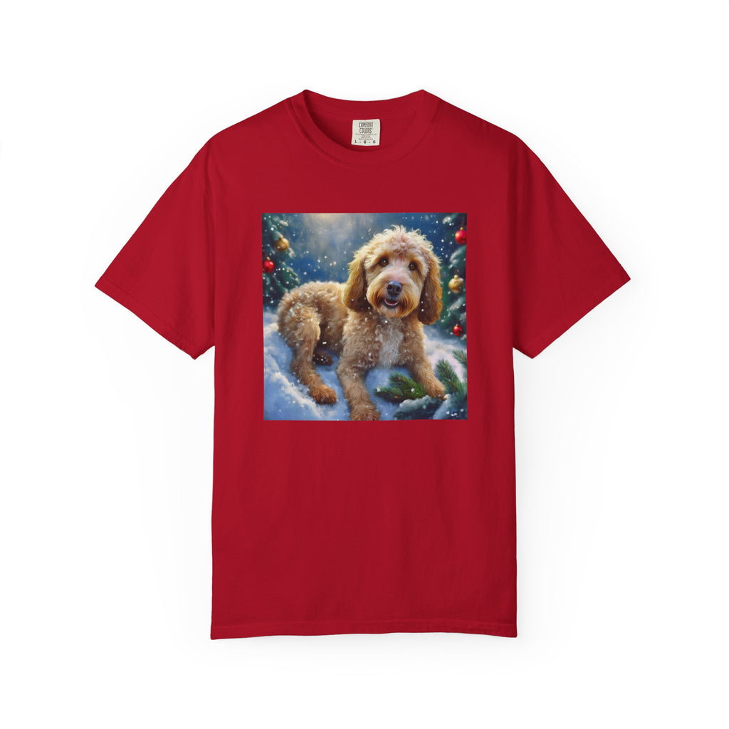 Doodle Holiday Unisex Garment-Dyed T-shirt