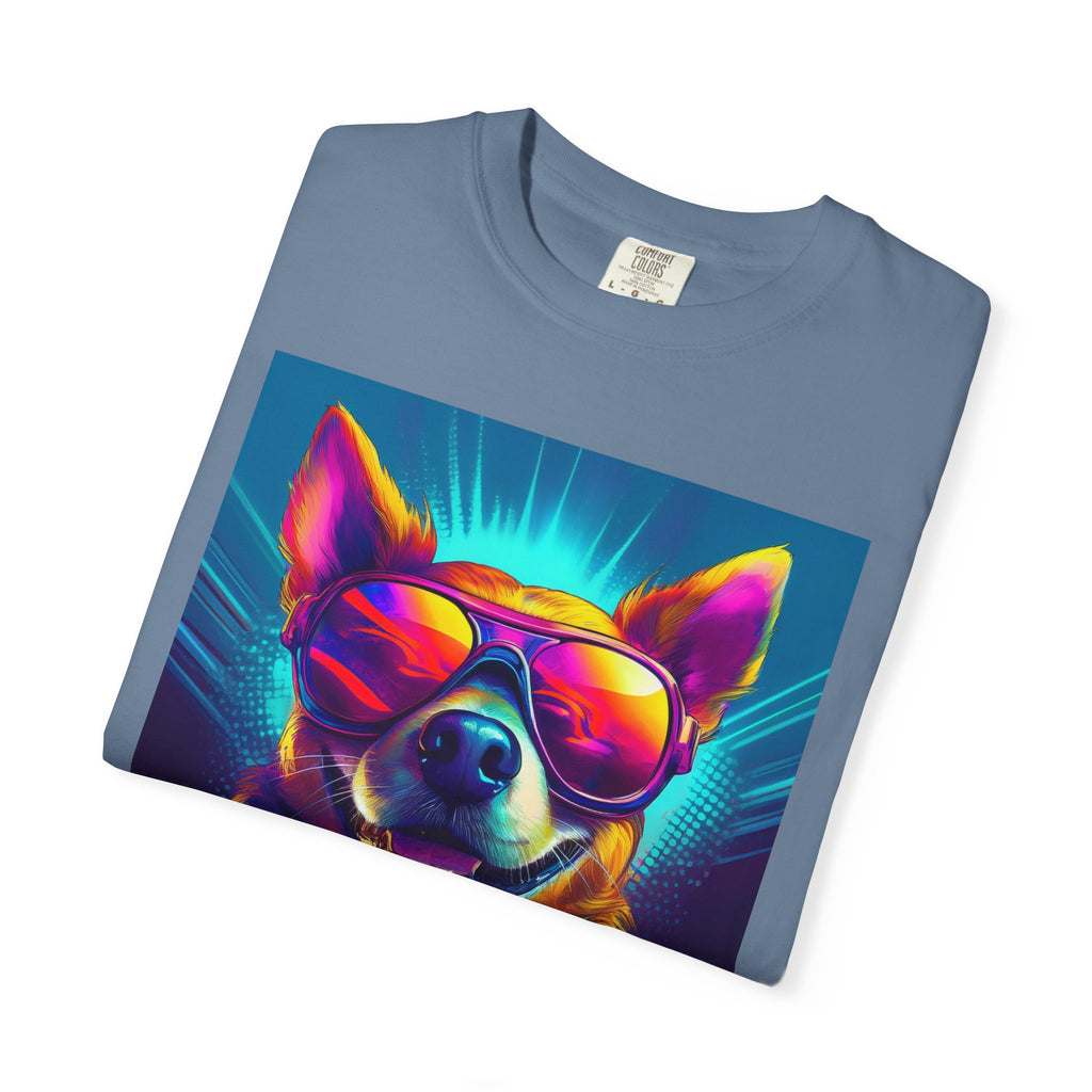 Chihuahua Cool Sunglasses Unisex Garment-Dyed T-shirt