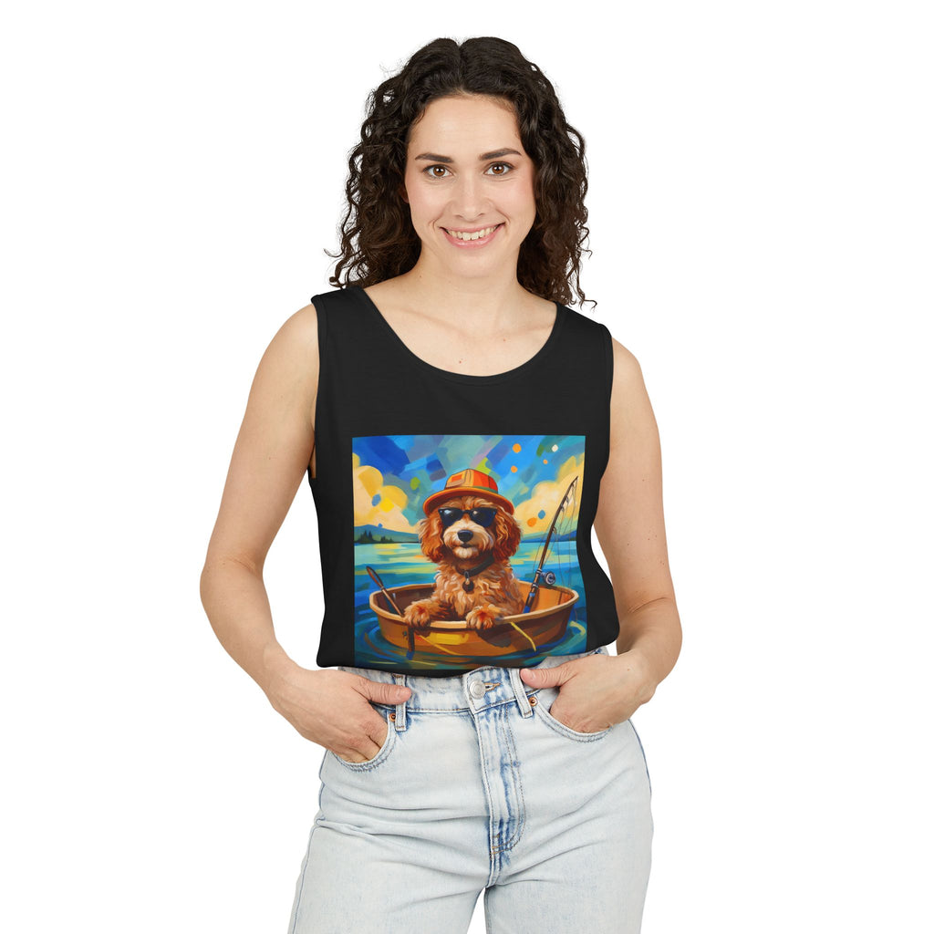 Doodle Fishing Tank Top