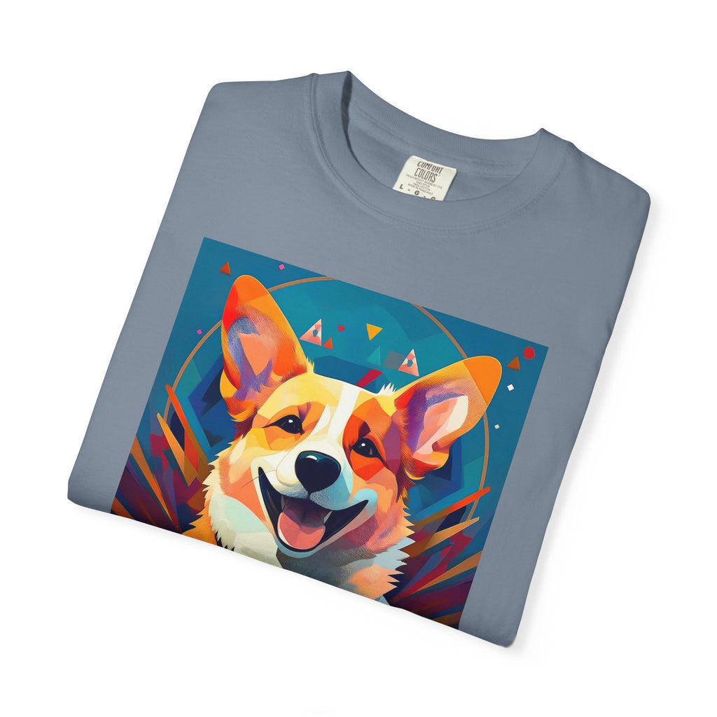 Corgi Unisex Garment-Dyed T-shirt