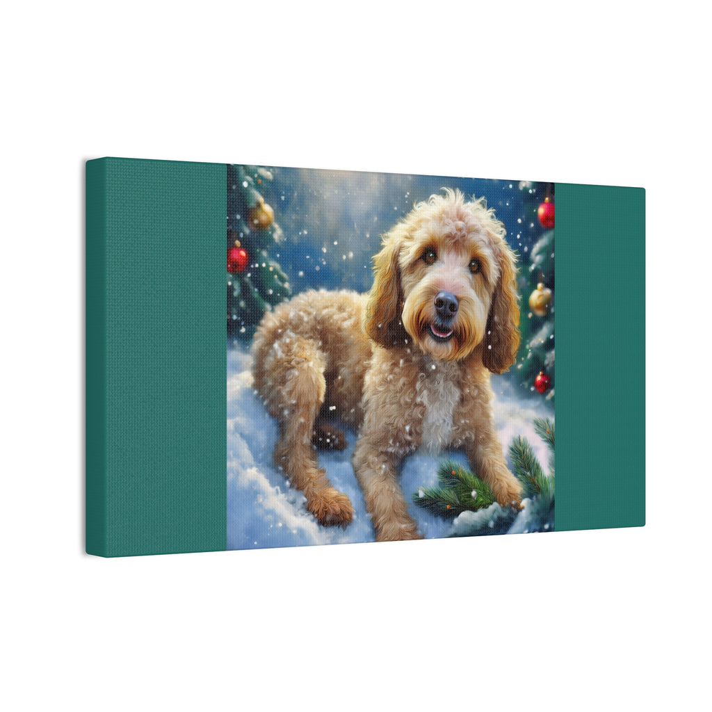Doodle Holiday Canvas Painting