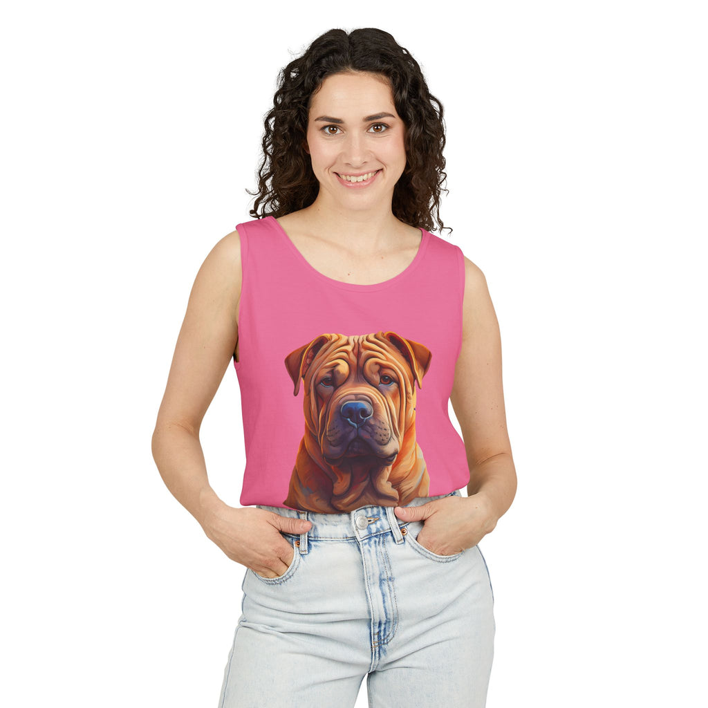 Shar Pei Unisex Tank Top