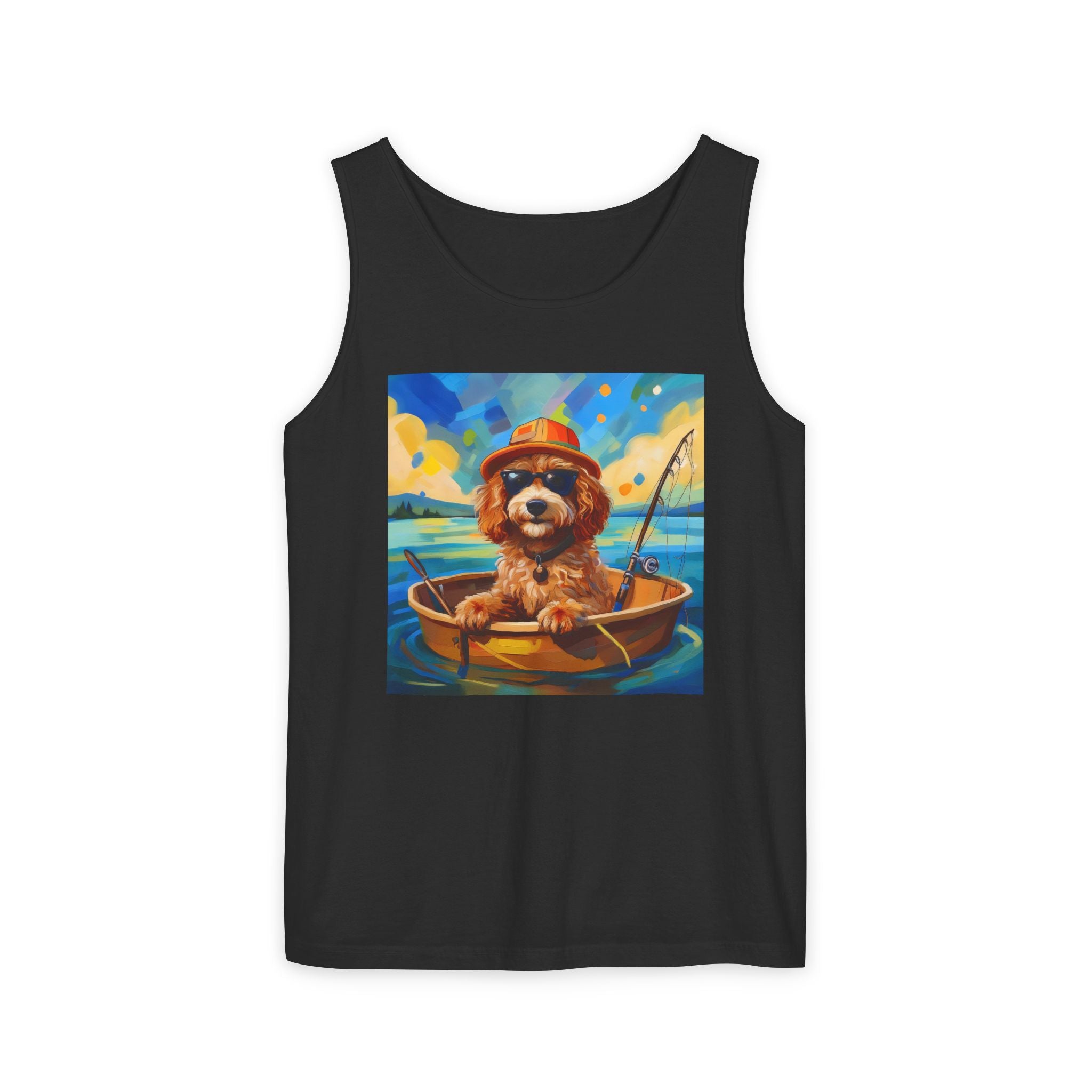 Doodle Fishing Tank Top