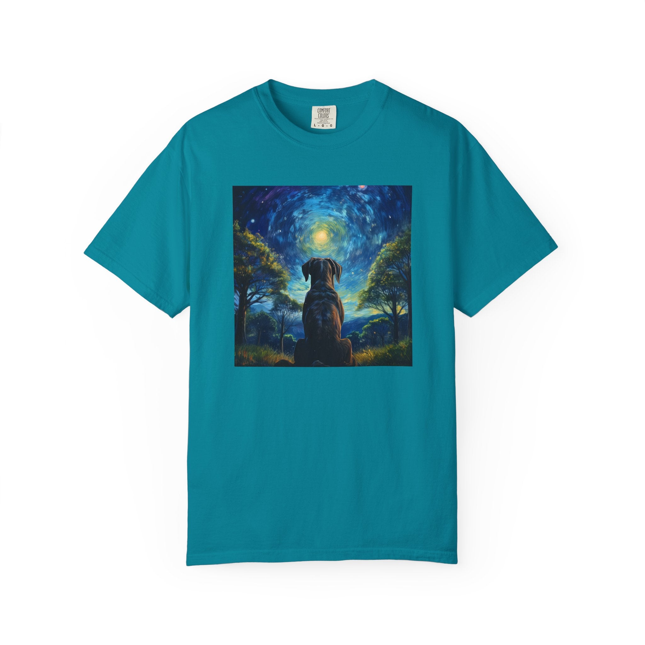 Moonlit Thoughts Unisex Garment-Dyed T-shirt