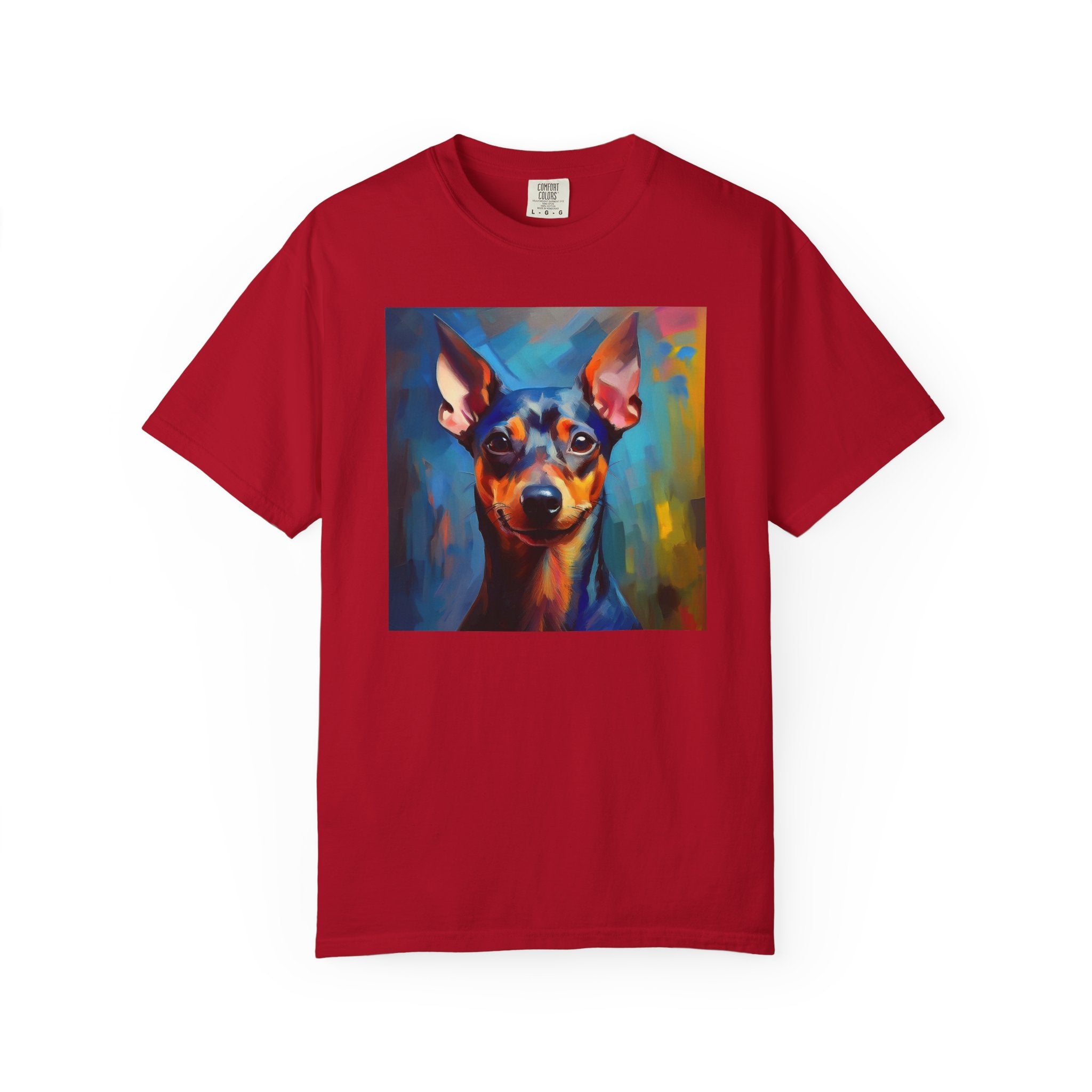Miniature Pinscher Unisex Garment-Dyed T-shirt