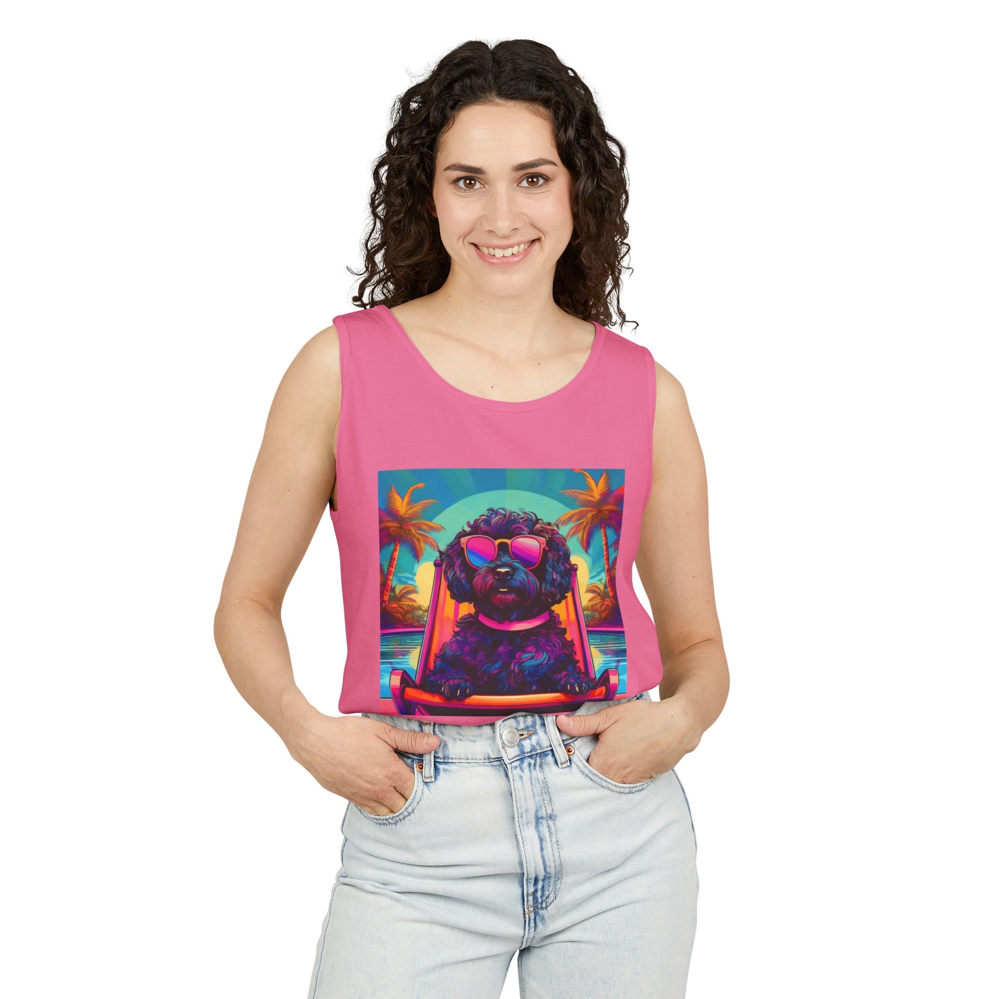 Doodle Poolside Tank Top
