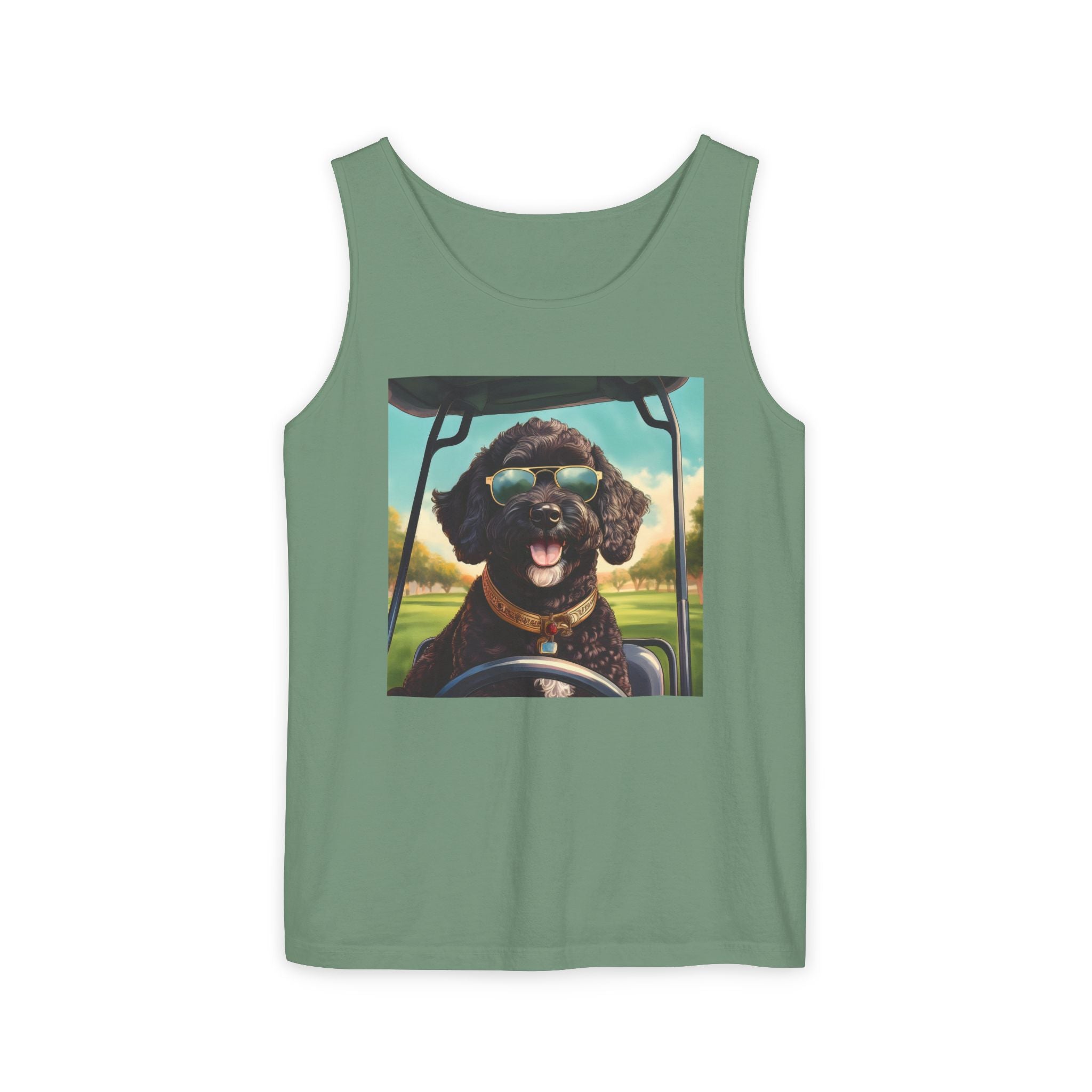 Doodle Golf Cart Tank Top