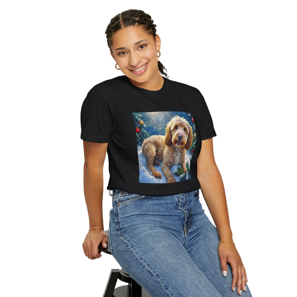 Doodle Holiday Unisex Garment-Dyed T-shirt