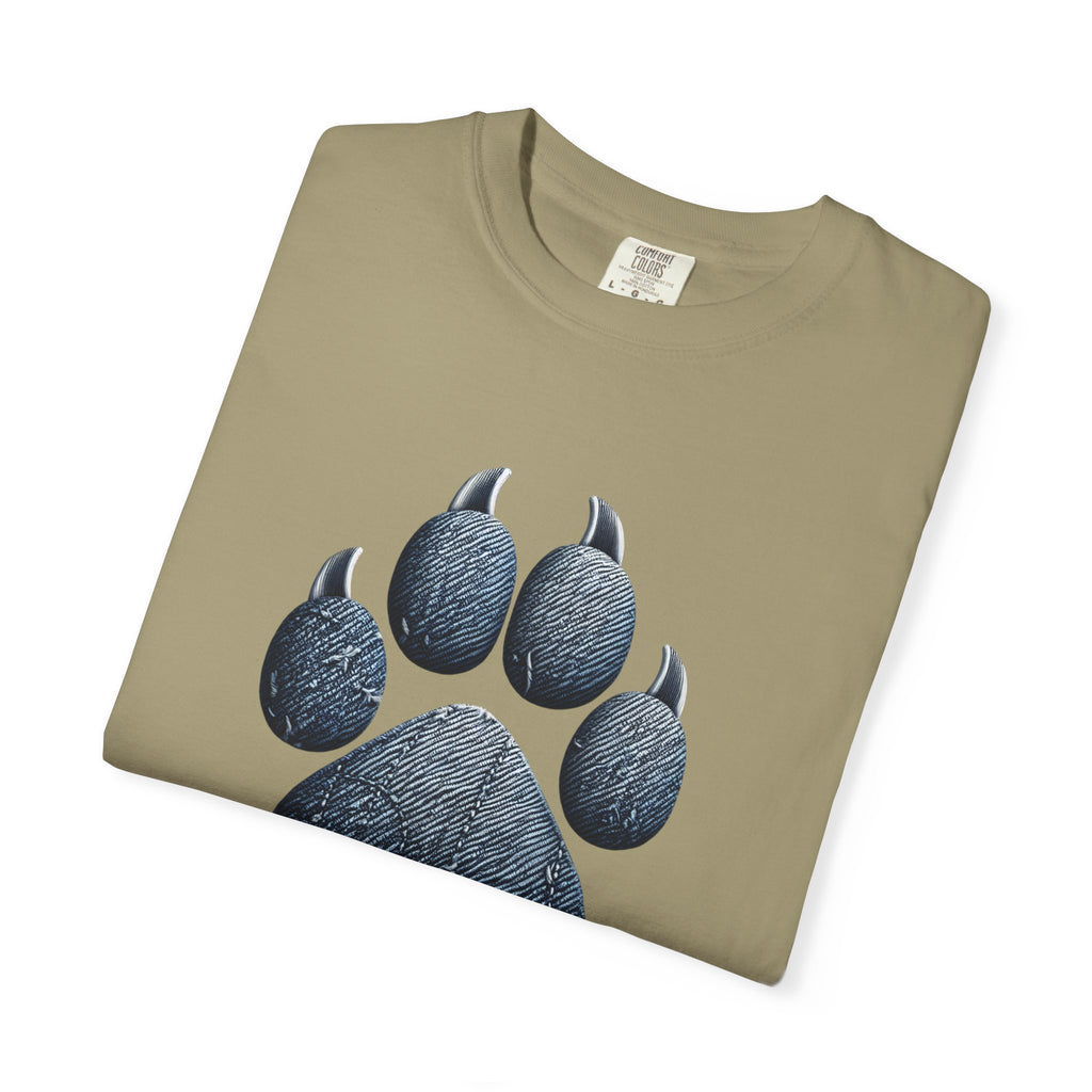 Denim Paw Unisex Garment-Dyed T-shirt