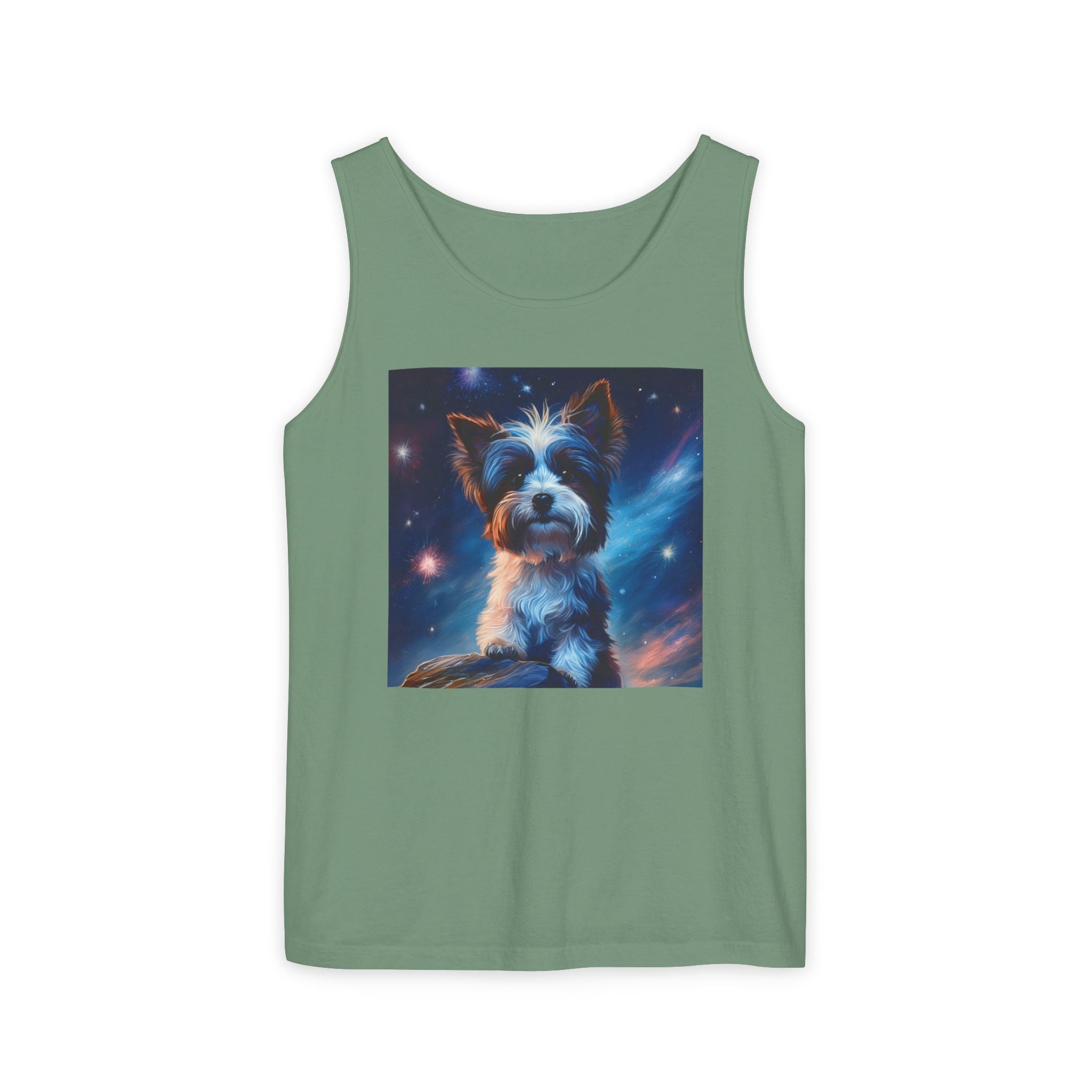 Biewer Terrier Stary Night Unisex Tank Top