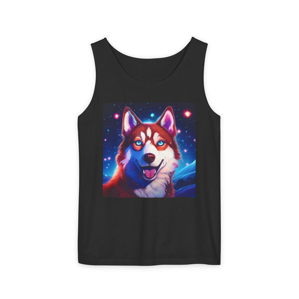 Eskimo Husky Unisex Tank Top