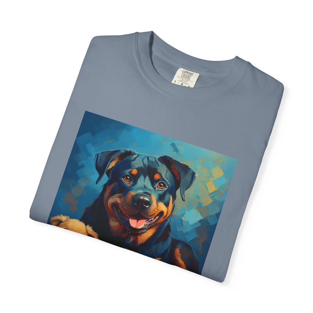Rottweiler Unisex Garment-Dyed T-shirt