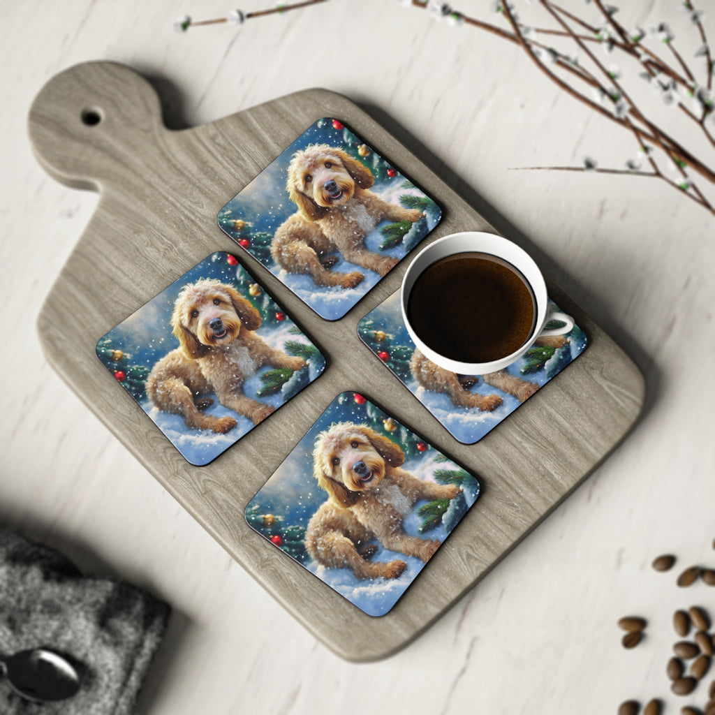 Doodle Holiday Coasters