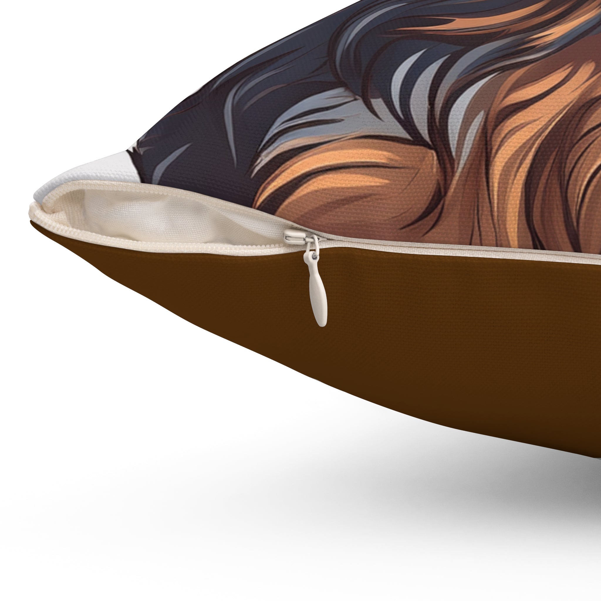 Yorkie Square Pillow