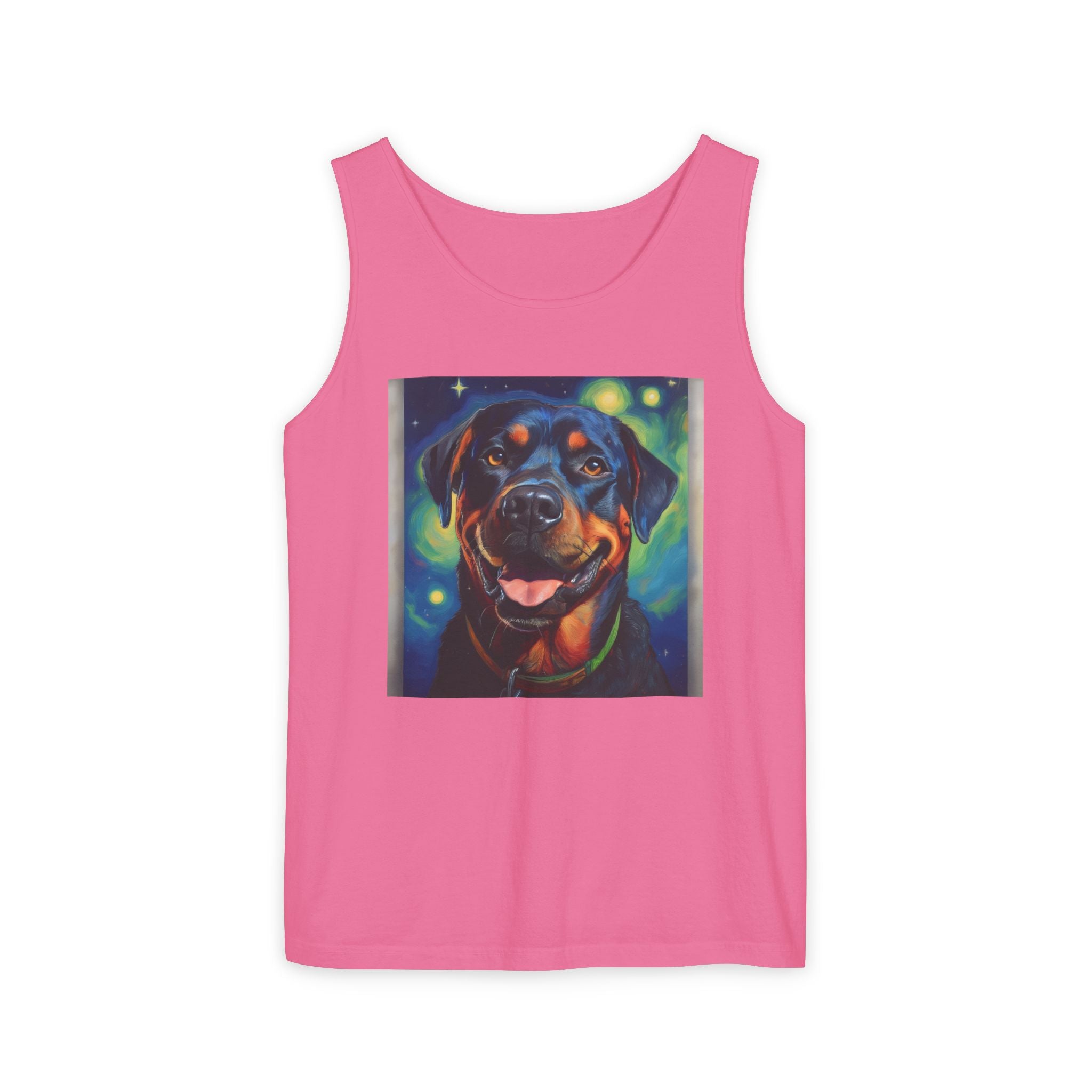 Rottweiler Stary Night Unisex Tank Top