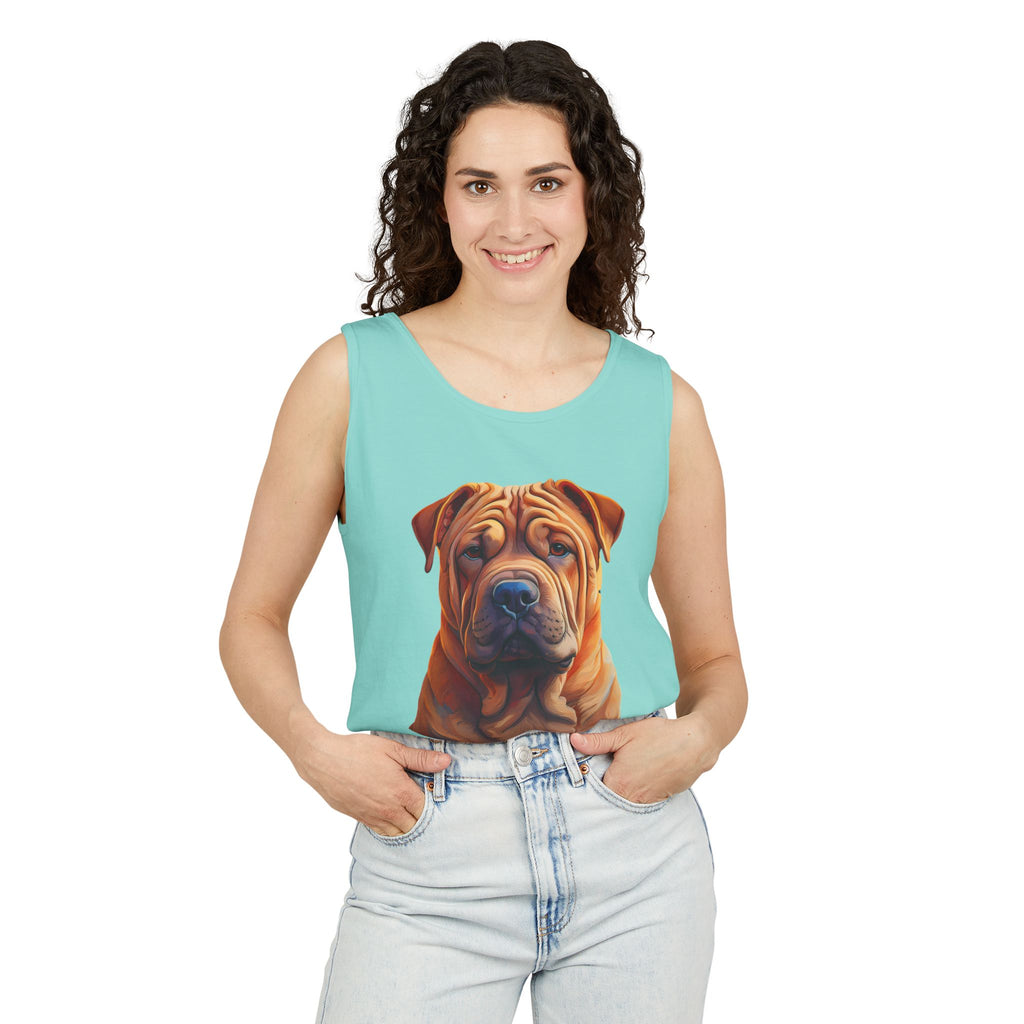 Shar Pei Unisex Tank Top