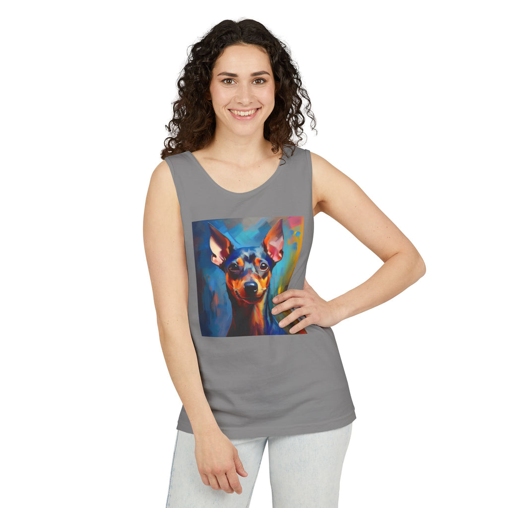 Miniature Pinscher Unisex Tank Top