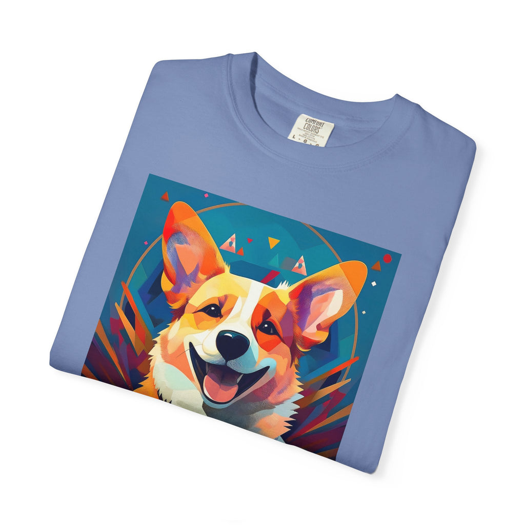 Corgi Unisex Garment-Dyed T-shirt