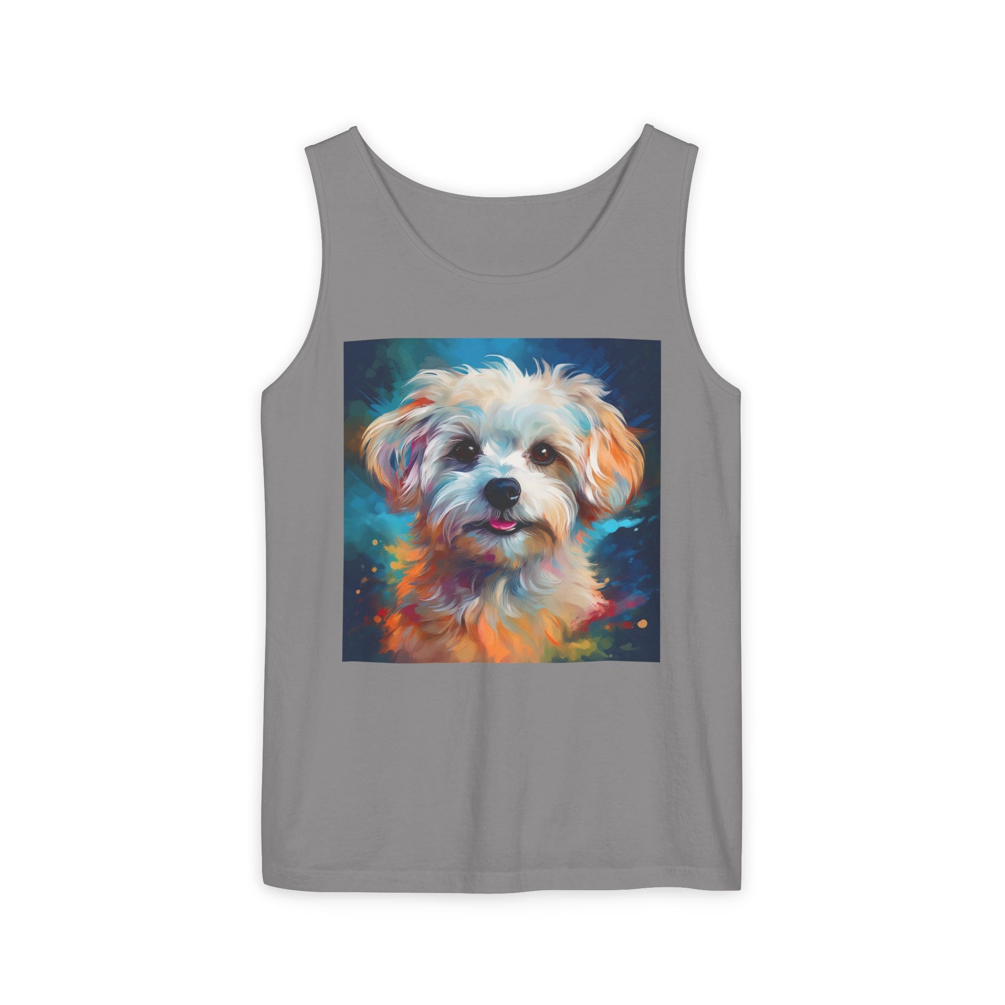 Maltese Unisex Tank Top