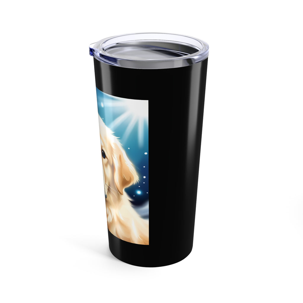 Golden Retriever Stary Night Tumbler 20oz