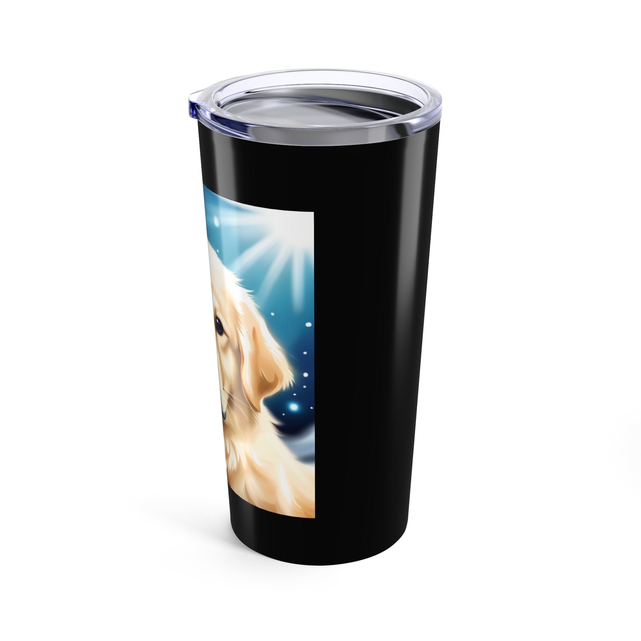 Golden Retriever Stary Night Tumbler 20oz