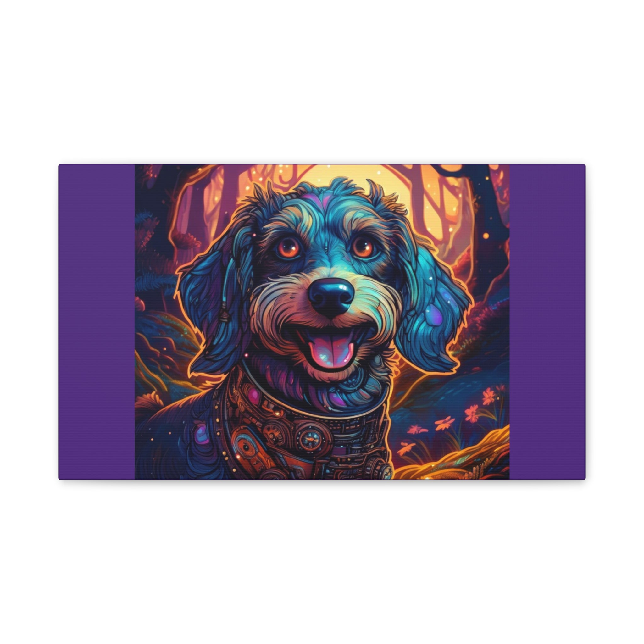 Steampunk Dachshund Stretched, 0.75"