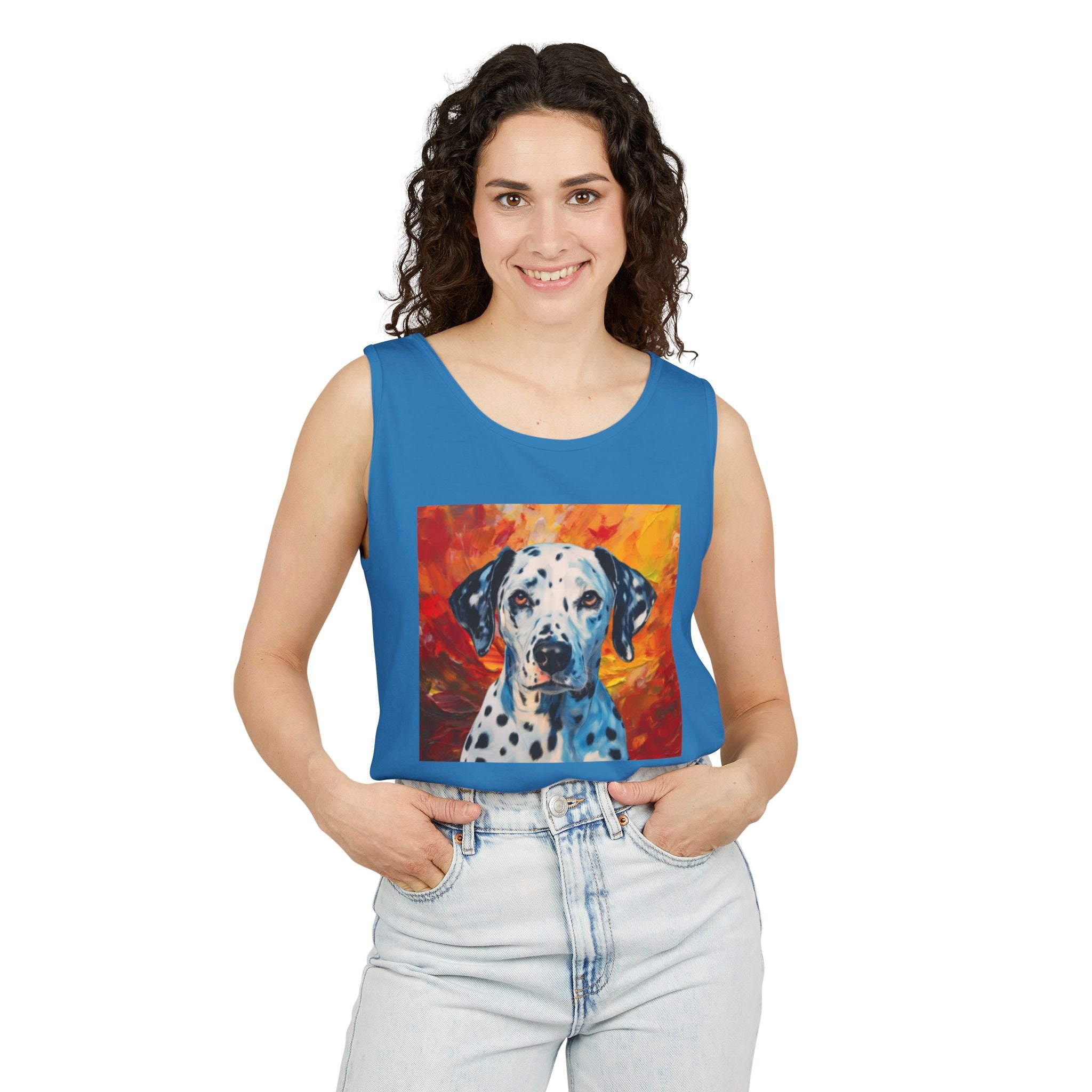 Dalmation Unisex Tank Top