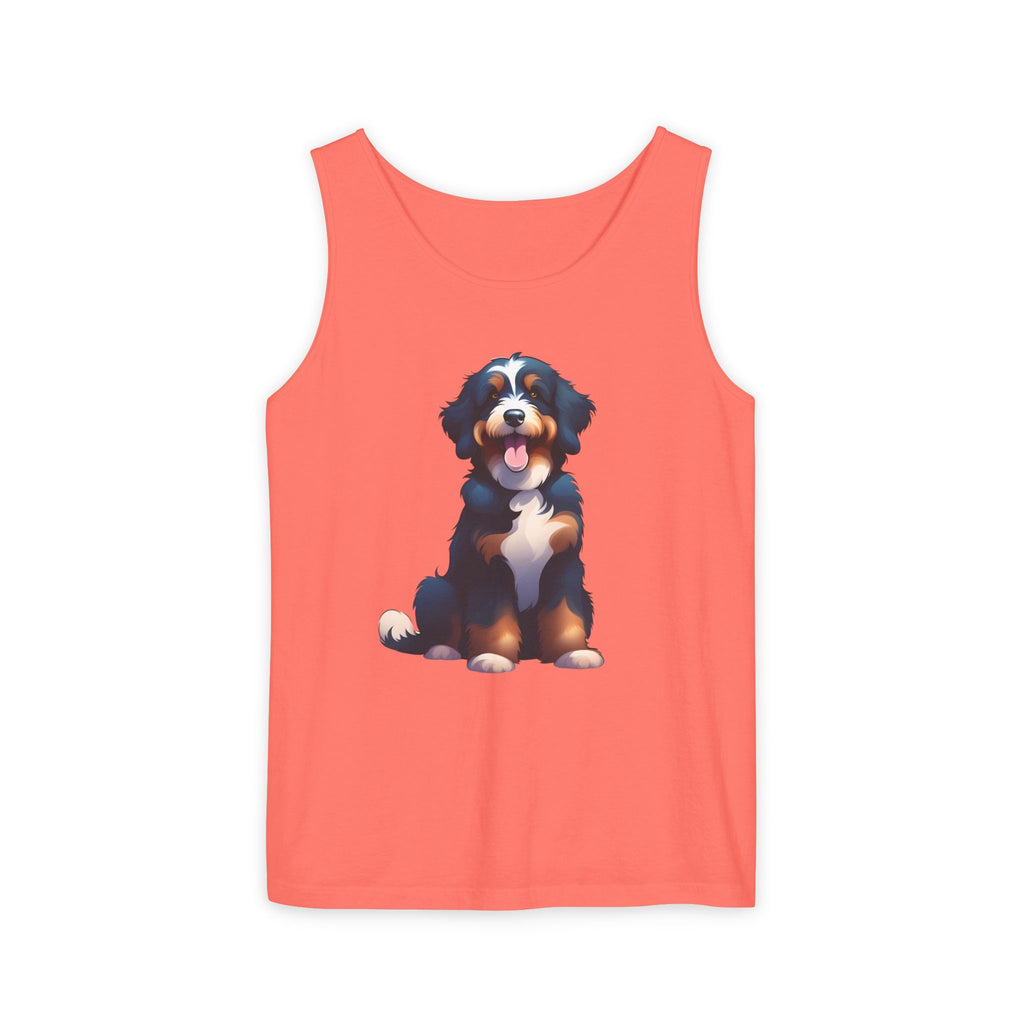 Bernedoodle Unisex Tank Top