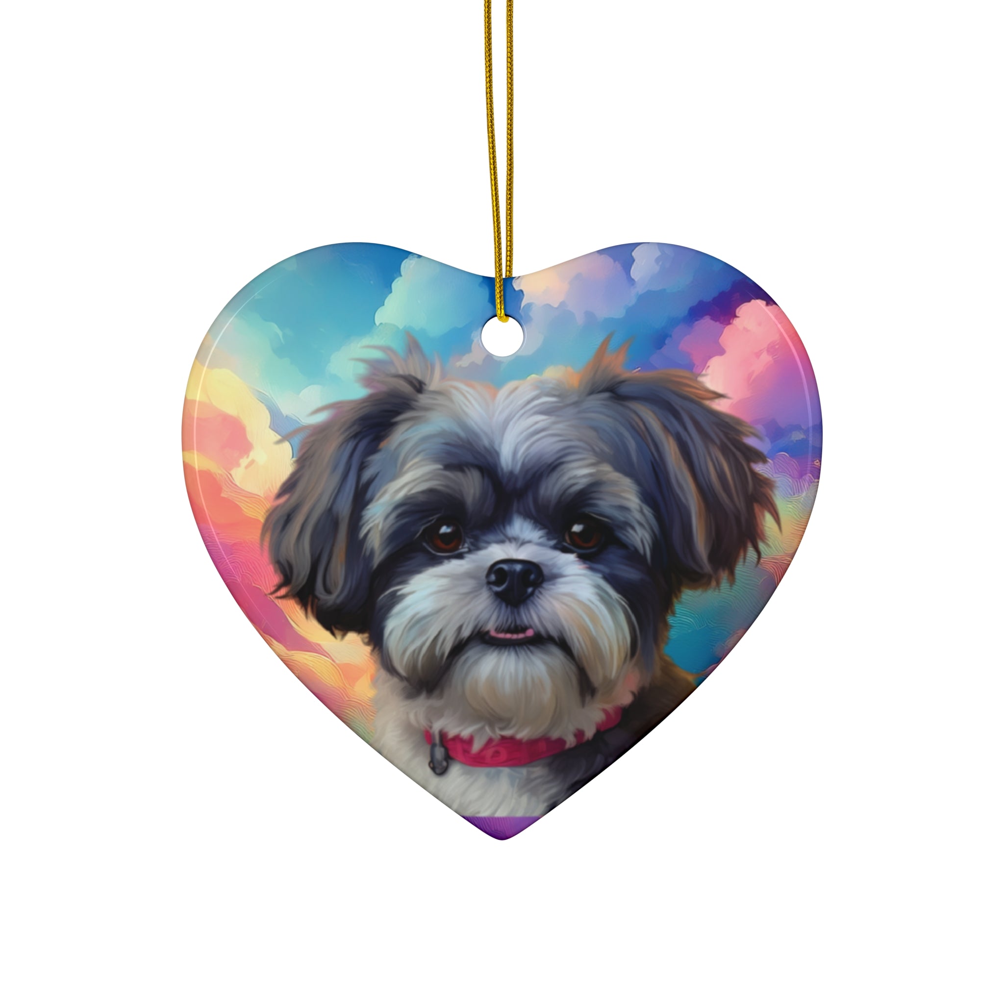 Shih Tzu Ceramic Ornament