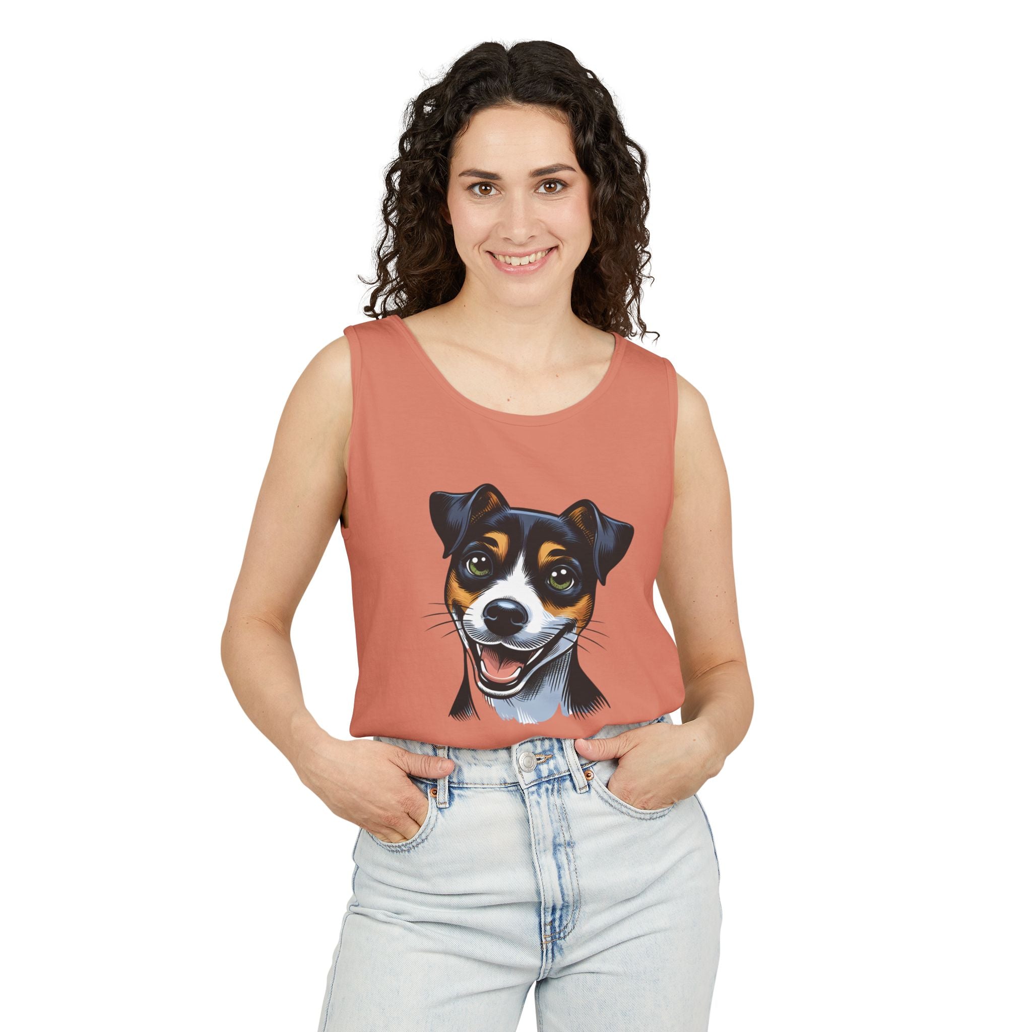 Jack Russel Unisex Tank Top