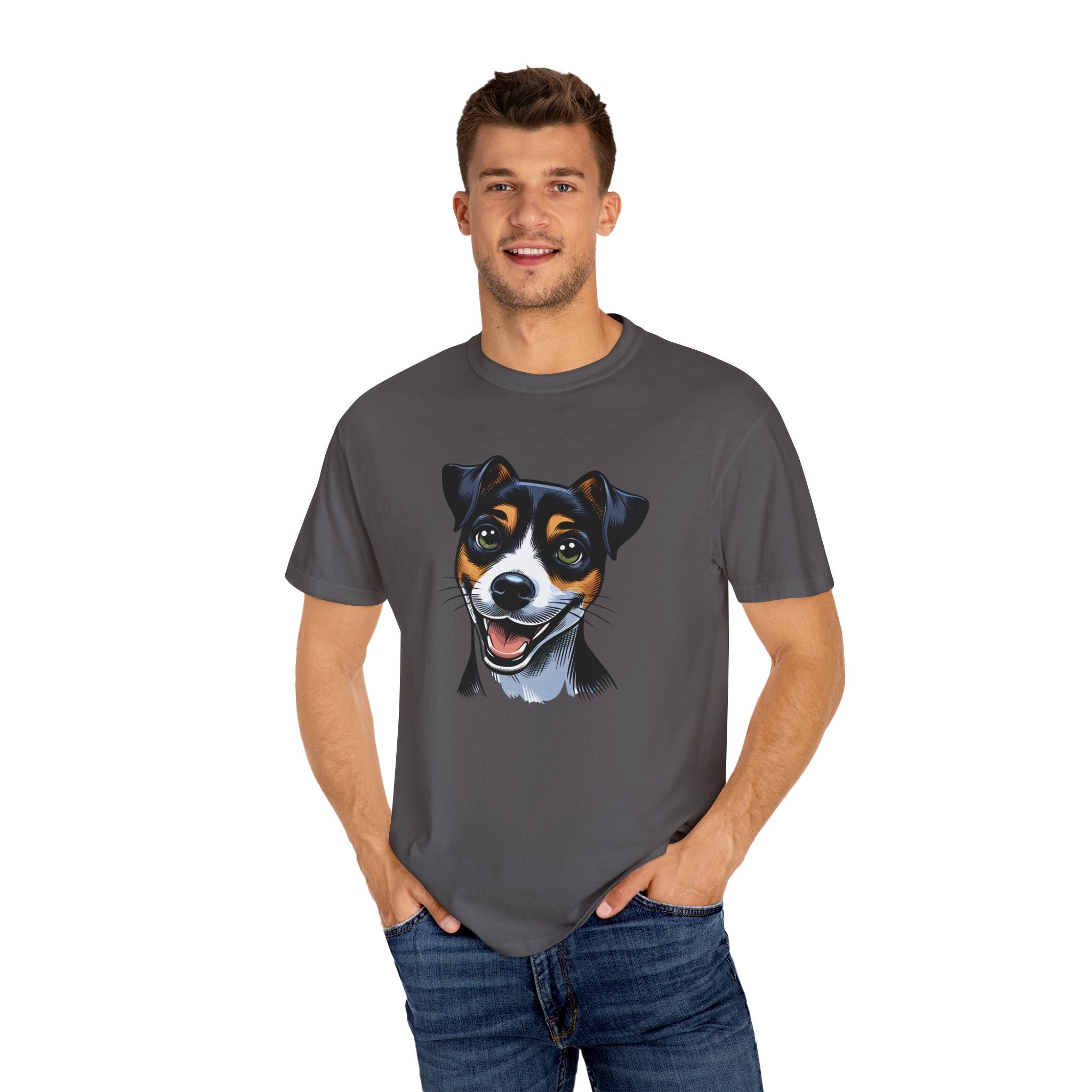 Jack Russel Unisex Garment-Dyed T-shirt