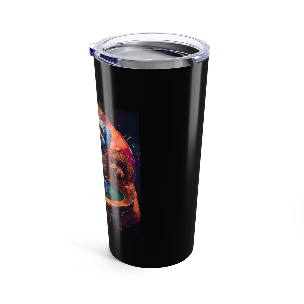 Doodle Poker Game Tumbler 20oz